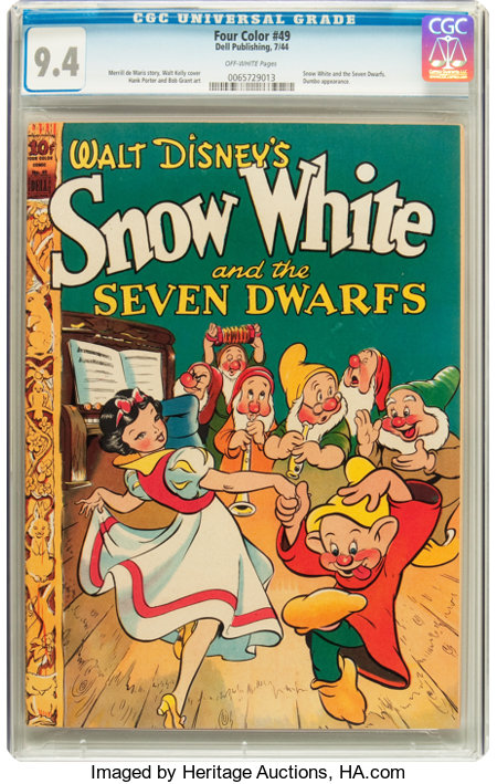 Comic Mint - Animation Art - Snow White and the Seven Dwarfs A Big