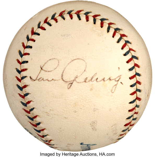 Important December 19, 1940 Lou Gehrig Autographed Settlement