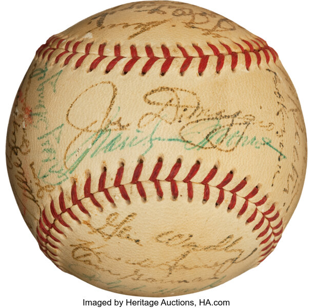 Baseball signed by Marilyn Monroe and Joe DiMaggio could set new