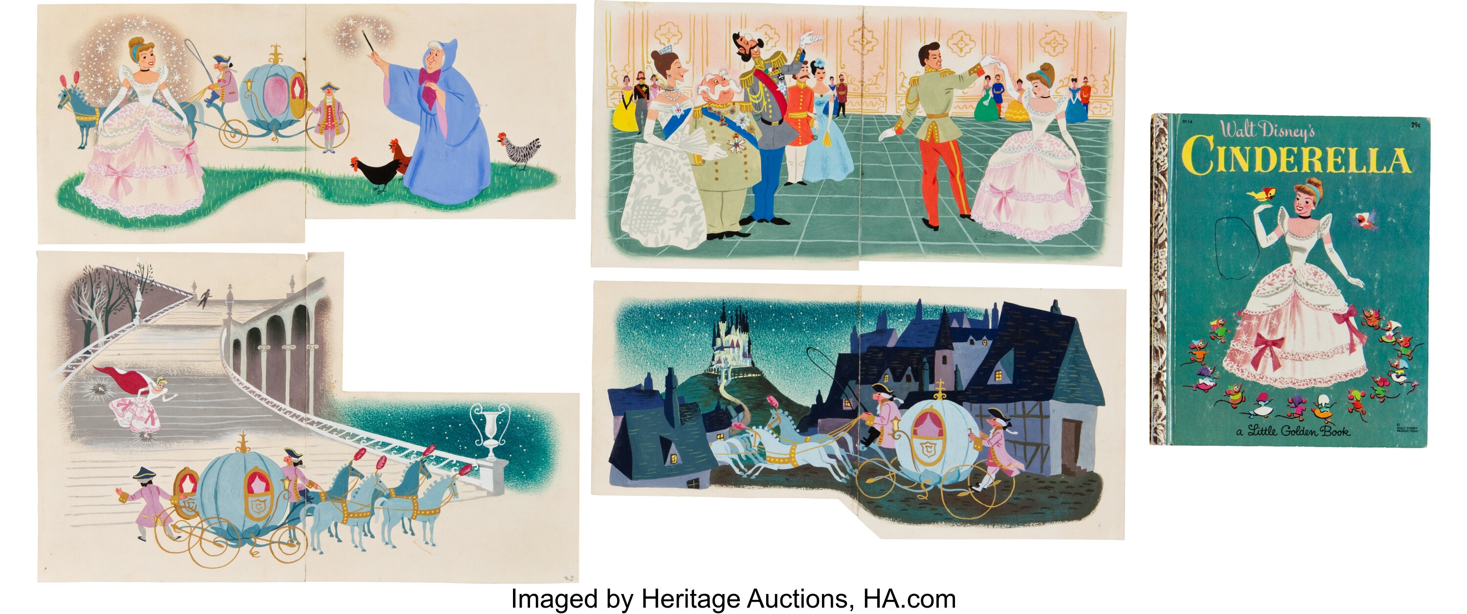 Walt Disney's Cinderella (a Little Golden Book)