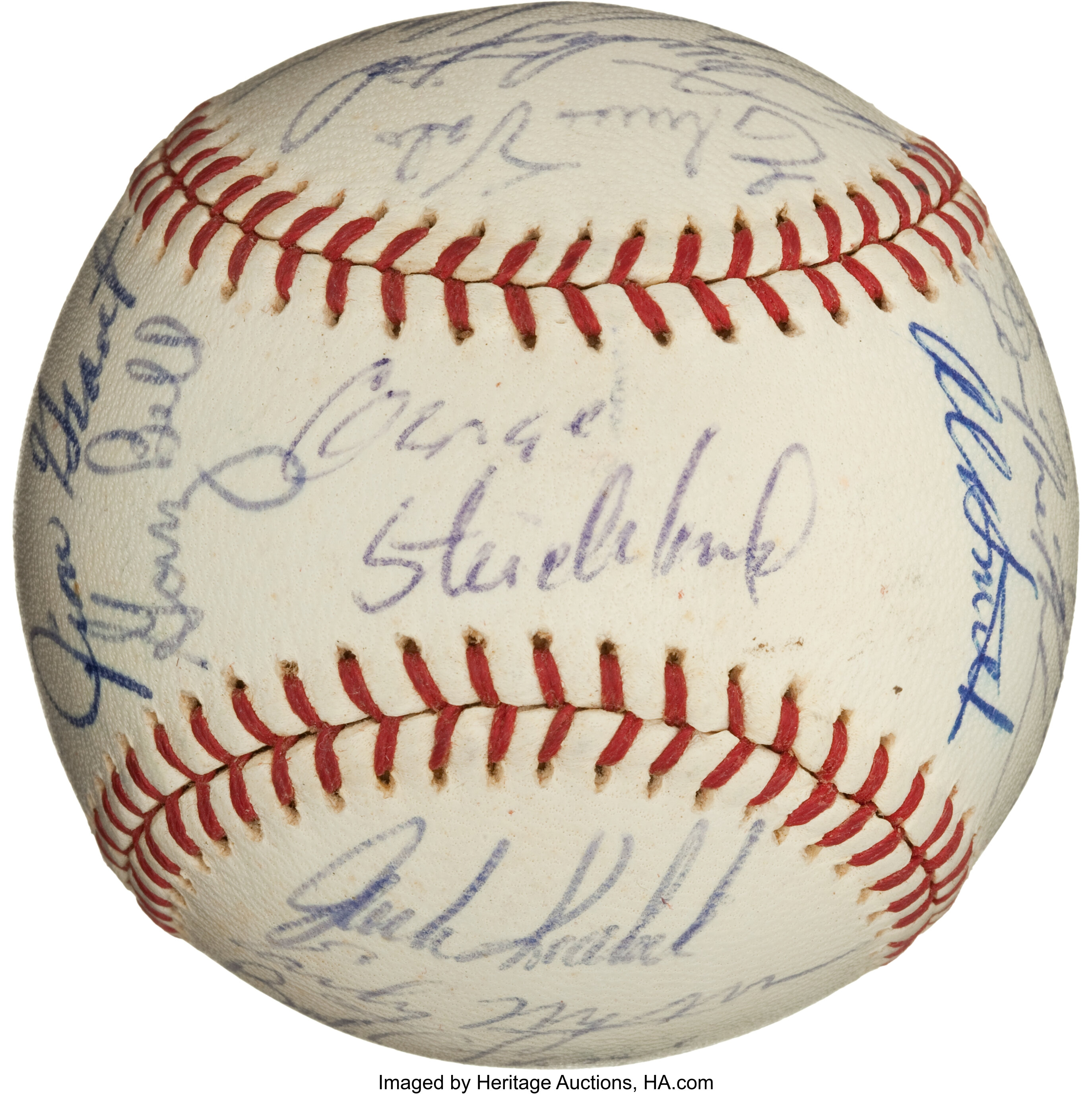 Classic Cleveland baseball memorabilia at auction – baseballs