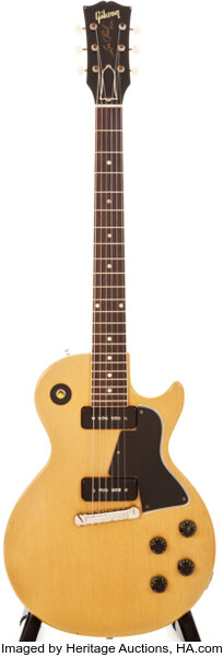 1958 Gibson Les Paul Special Tv Yellow Solid Body Electric Guitar Lot 540 Heritage Auctions