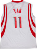 Yao Ming Signed Rockets Jersey (JSA COA)