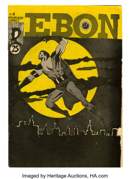 Ebon #1 Fanzine (Spearhead Comics/San Francisco Comic Book
