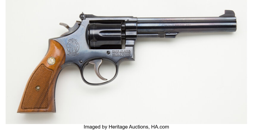 Smith & Wesson Model 14-3 Double-Action Revolver.... Handguns