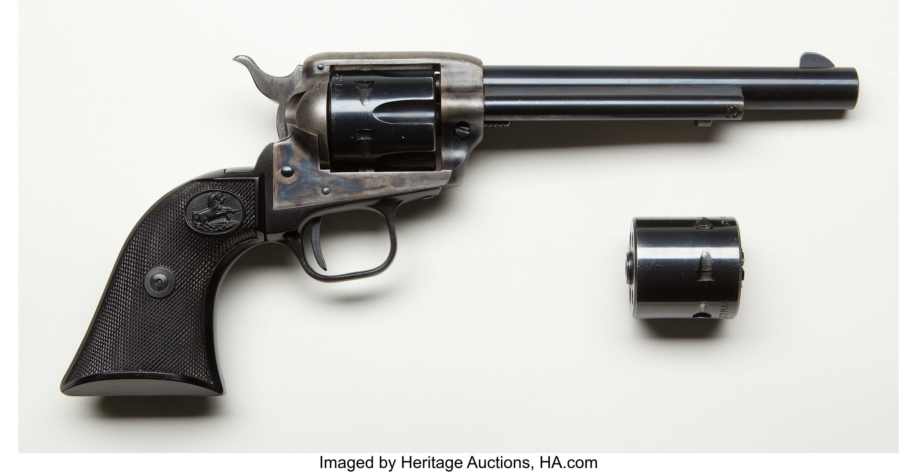 Boxed Colt Peacemaker 22 Single Action Revolver.... Handguns | Lot #32103 |  Heritage Auctions