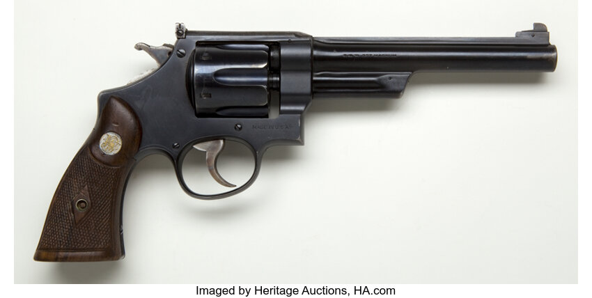 Smith & Wesson 357 Magnum Registered Revolver. Handguns Double 