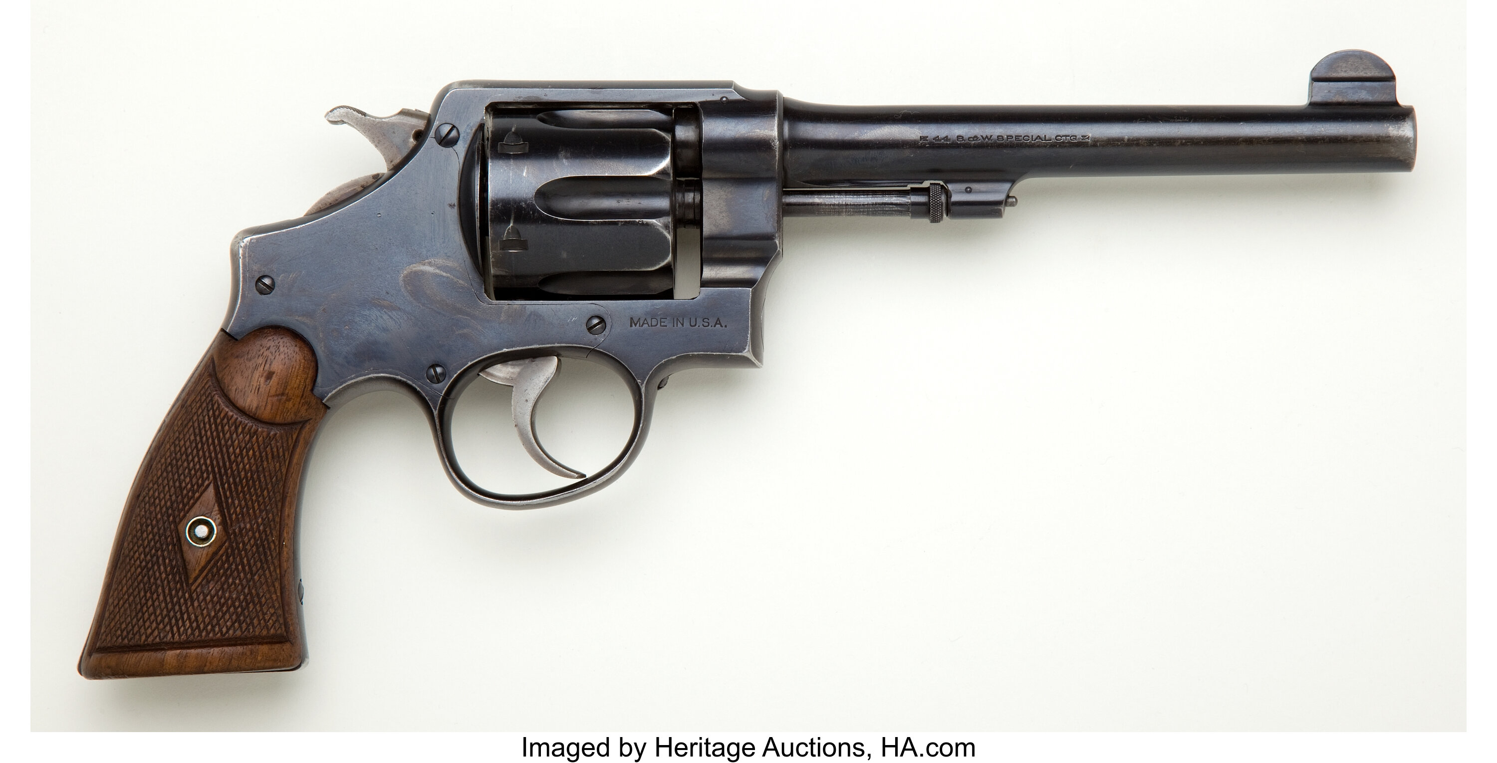 Sold at Auction: Smith & Wesson .44 Caliber Double Action Revolver