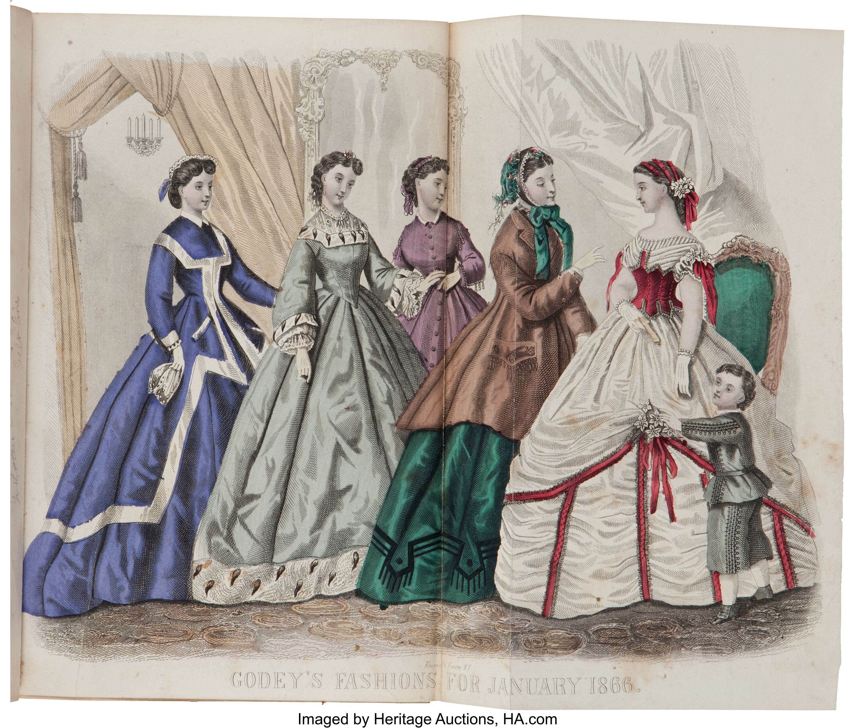 Godey's Lady's Book. Philadelphia: Louis A. Godey, 1835-1866