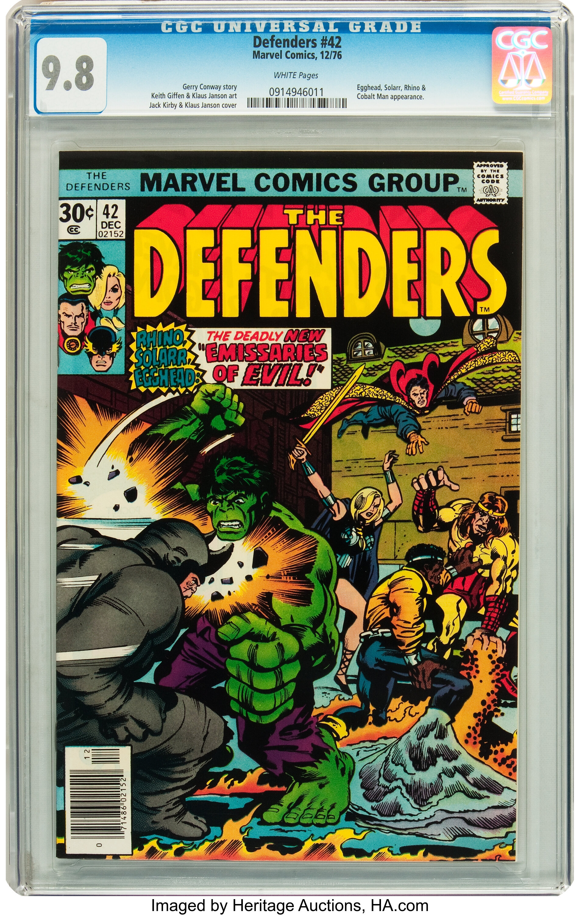 Defenders (2011) #1, Comic Issues