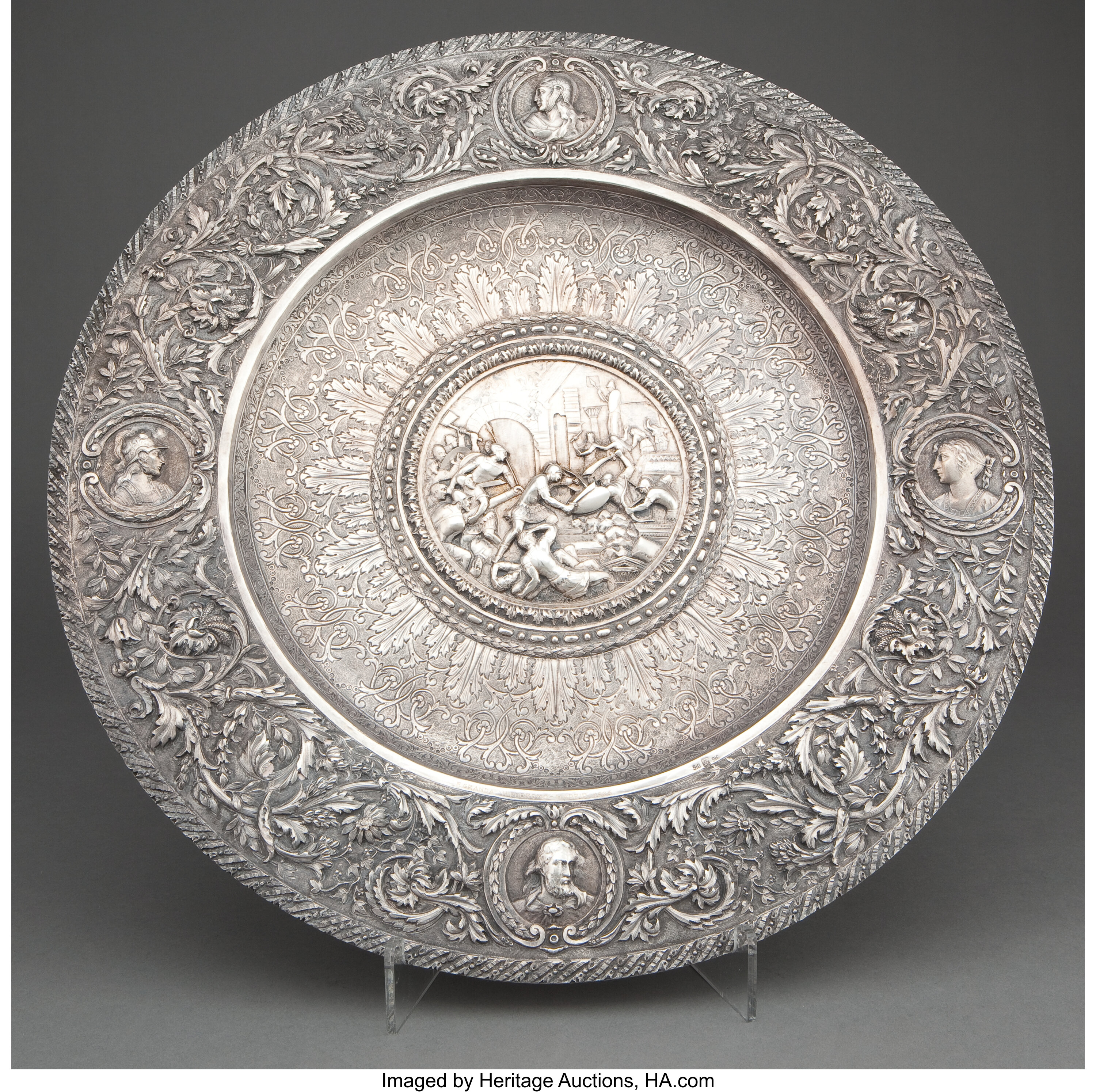 spanish-silver-repouss-charger-madrid-spain-circa-1890-marks