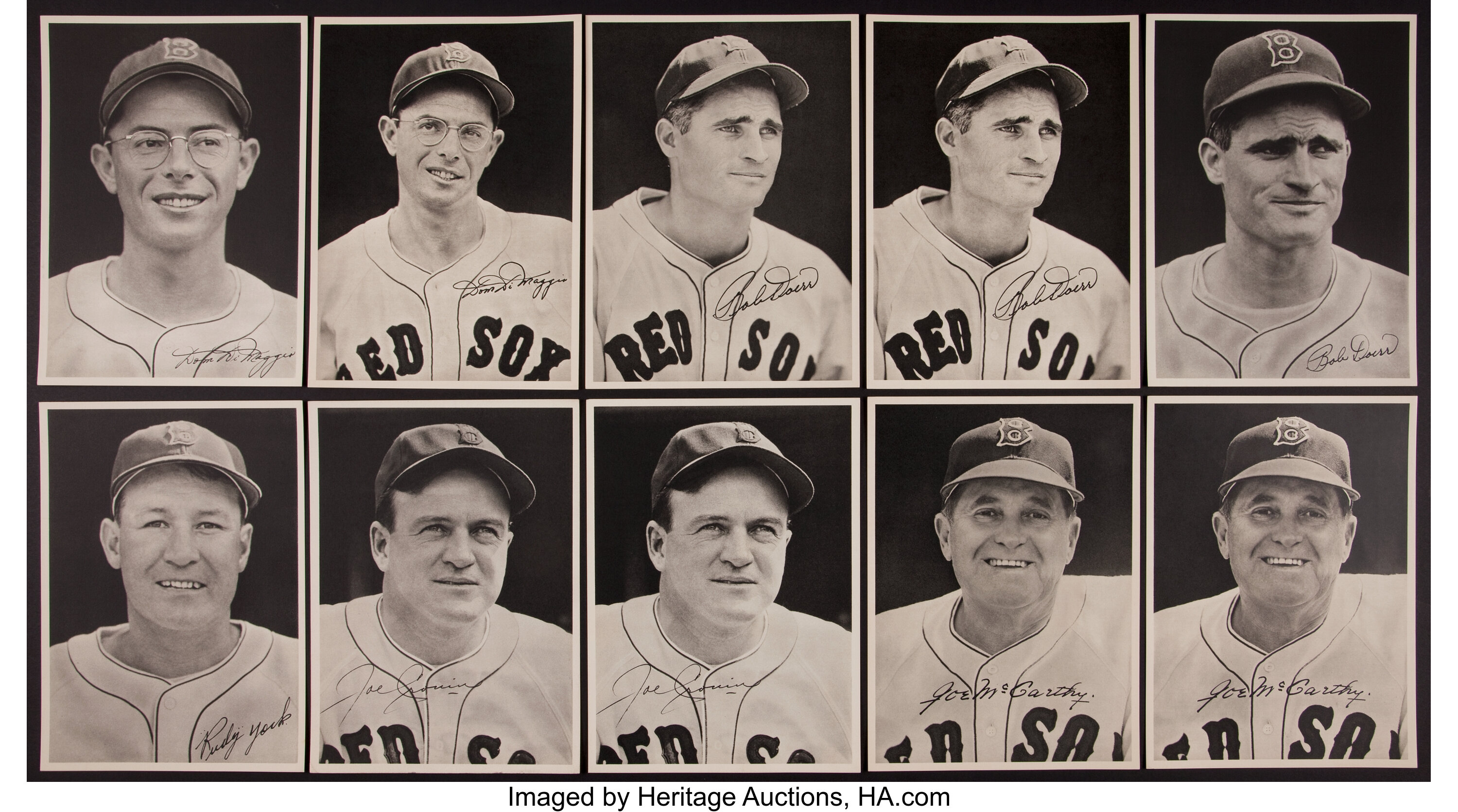 1946 - 1949 Boston Red Sox Team Picture Pack Sets (4). ... Baseball ...