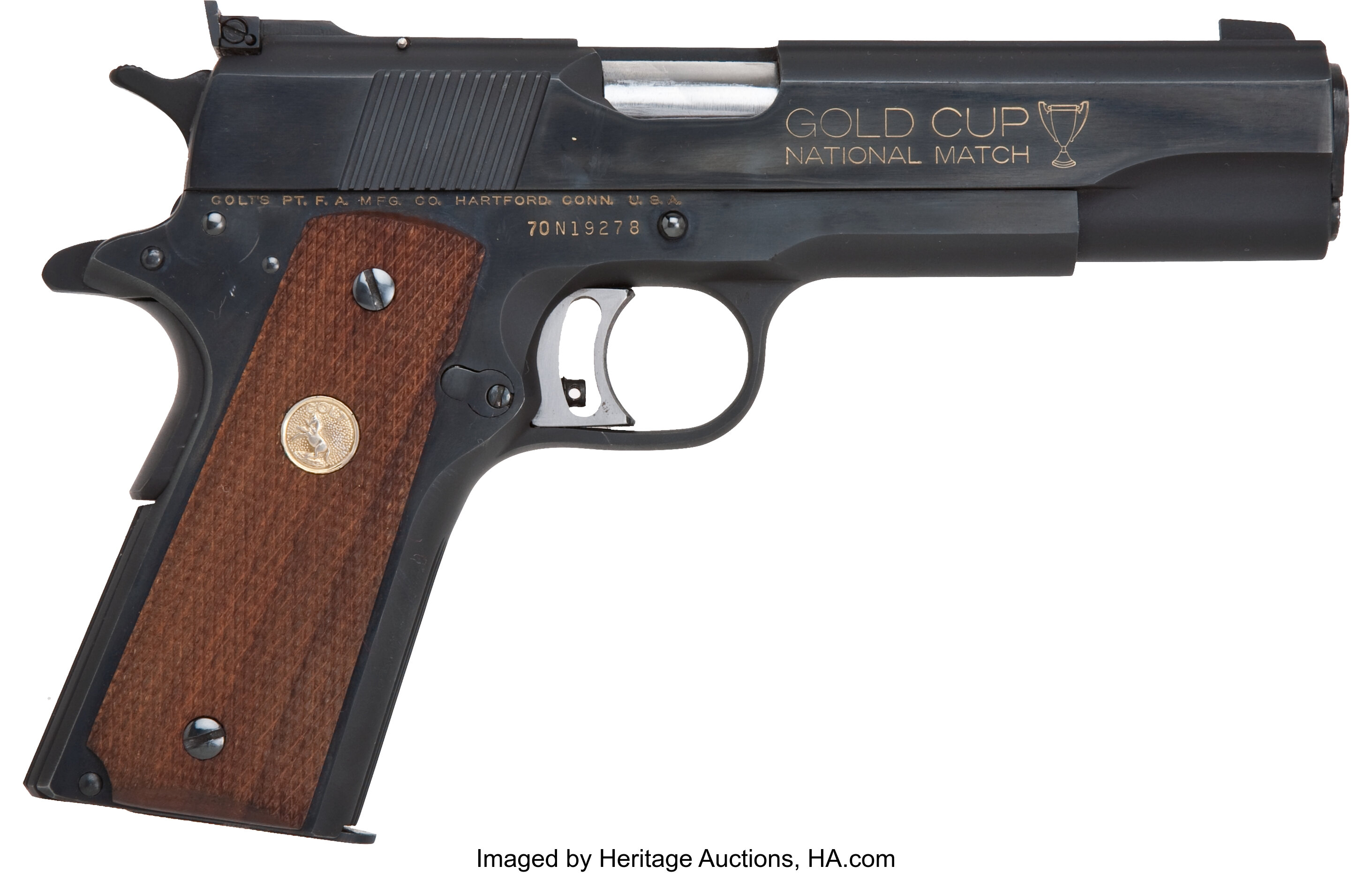 Colt Gold Cup National Match Mk IV, Series 70 Model 1911 | Lot 