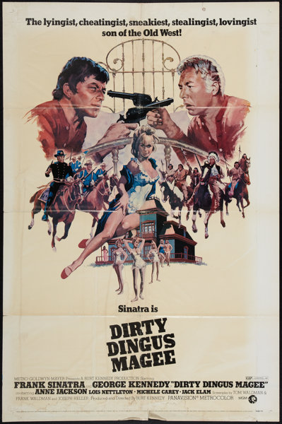 Dirty Dingus Magee Other Lots MGM 1970 . One Sheets 3 27