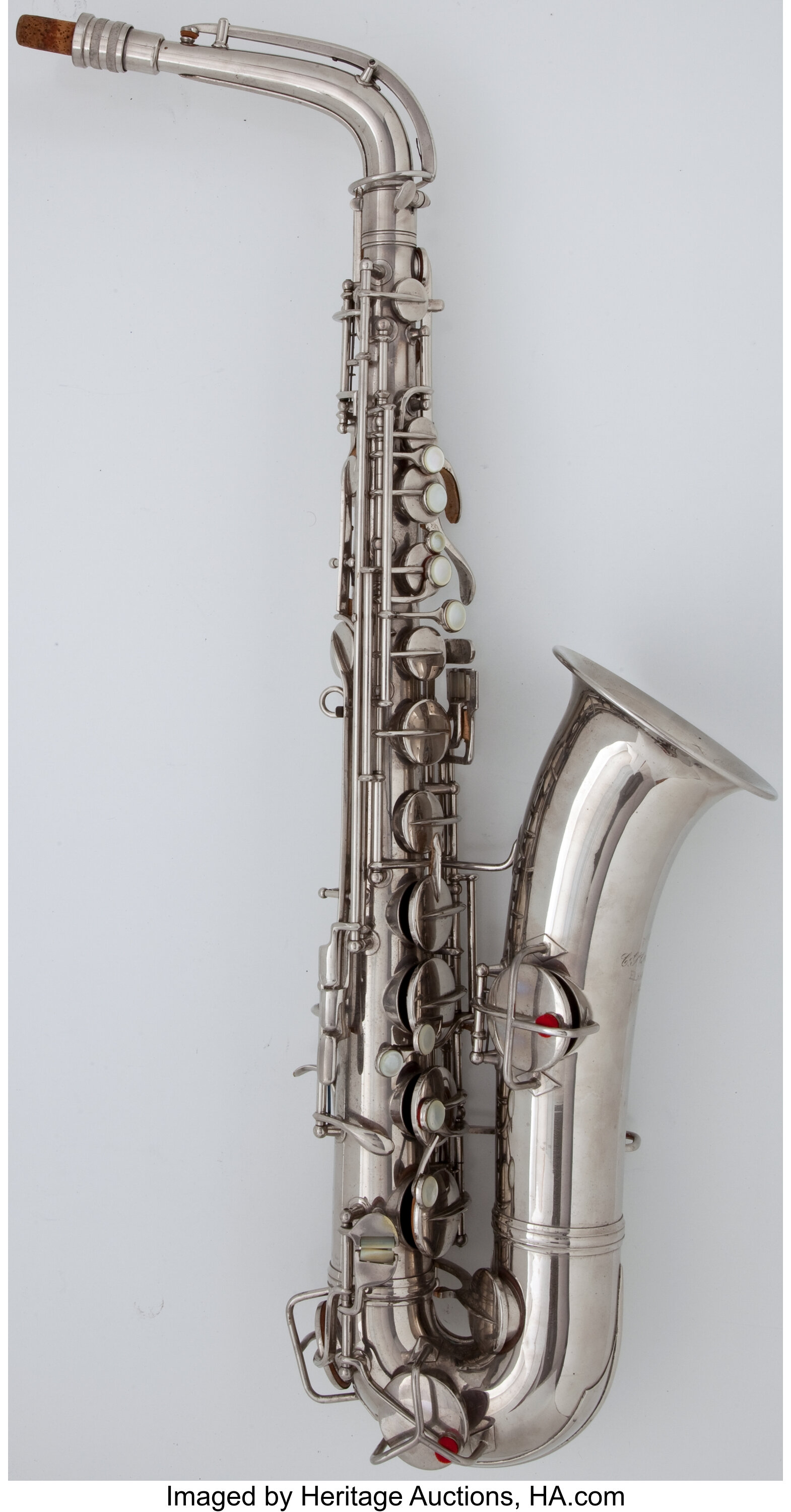 Circa 1927 Conn Chu Berry Silver Alto Saxophone, Serial Number | Lot ...