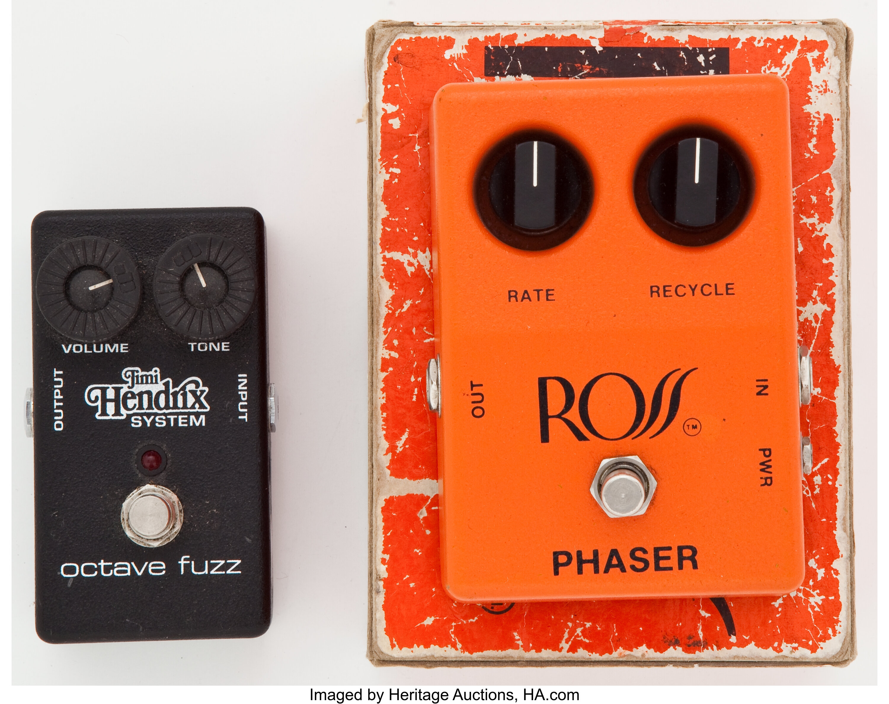 Pedal lot Ross Phaser and Jimi Hendrix Octave Fuzz (Total: 2