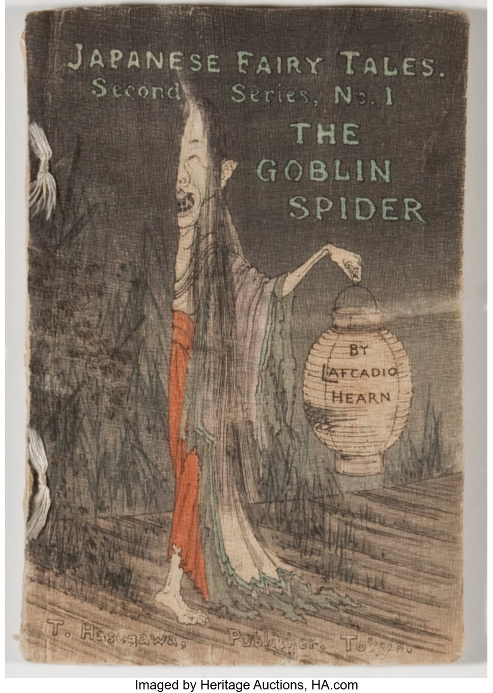 Lafcadio Hearn The Goblin Spider Japanese Fairy Tales Second Lot Heritage Auctions