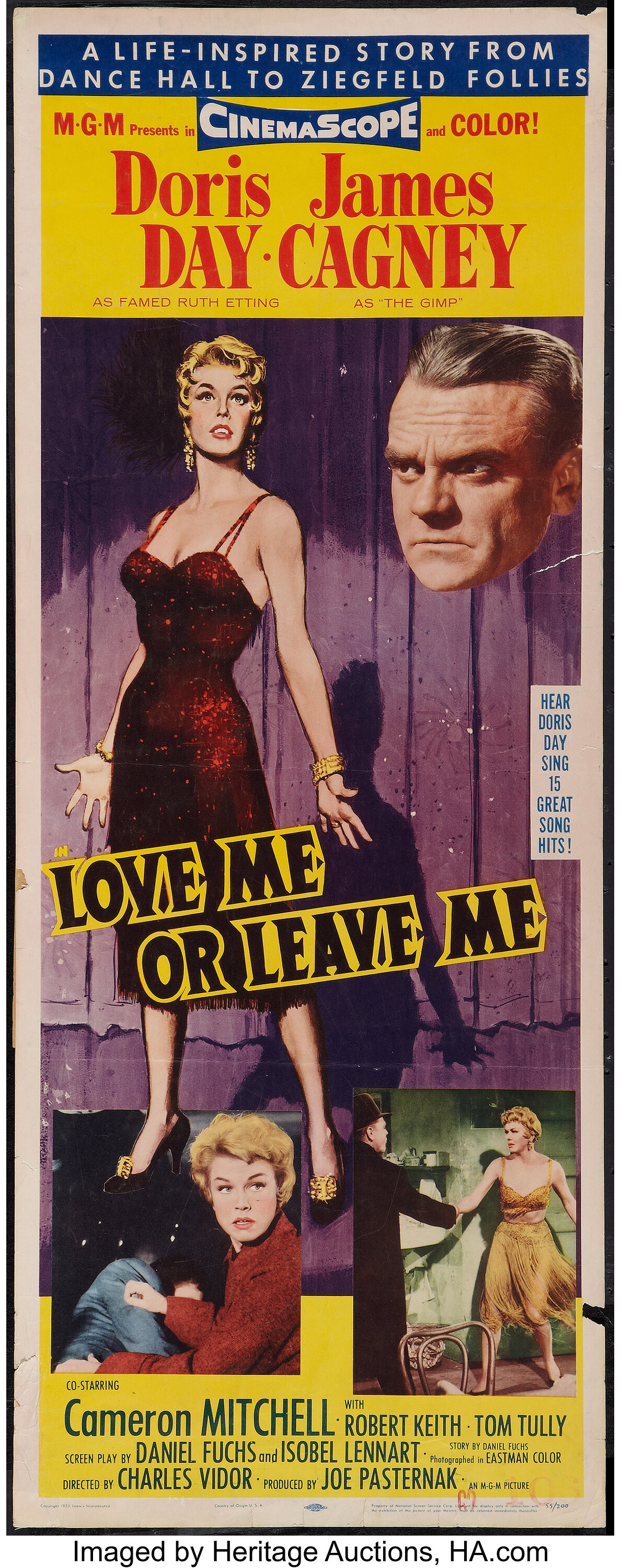 Love Me or Leave Me (MGM, 1955). Insert (14