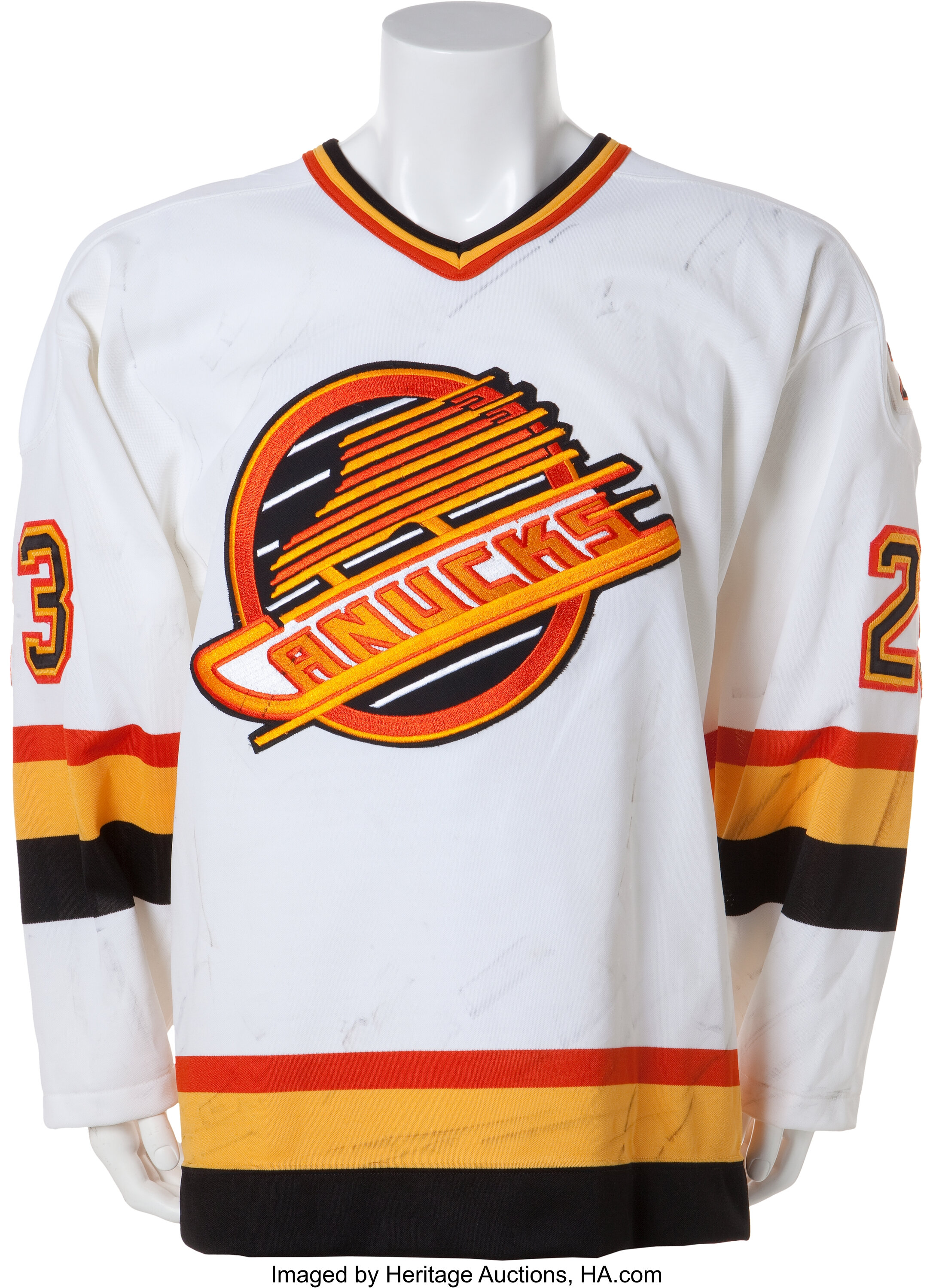 Vancouver Canucks Archive - Gameworn Hockey Jersey Collection