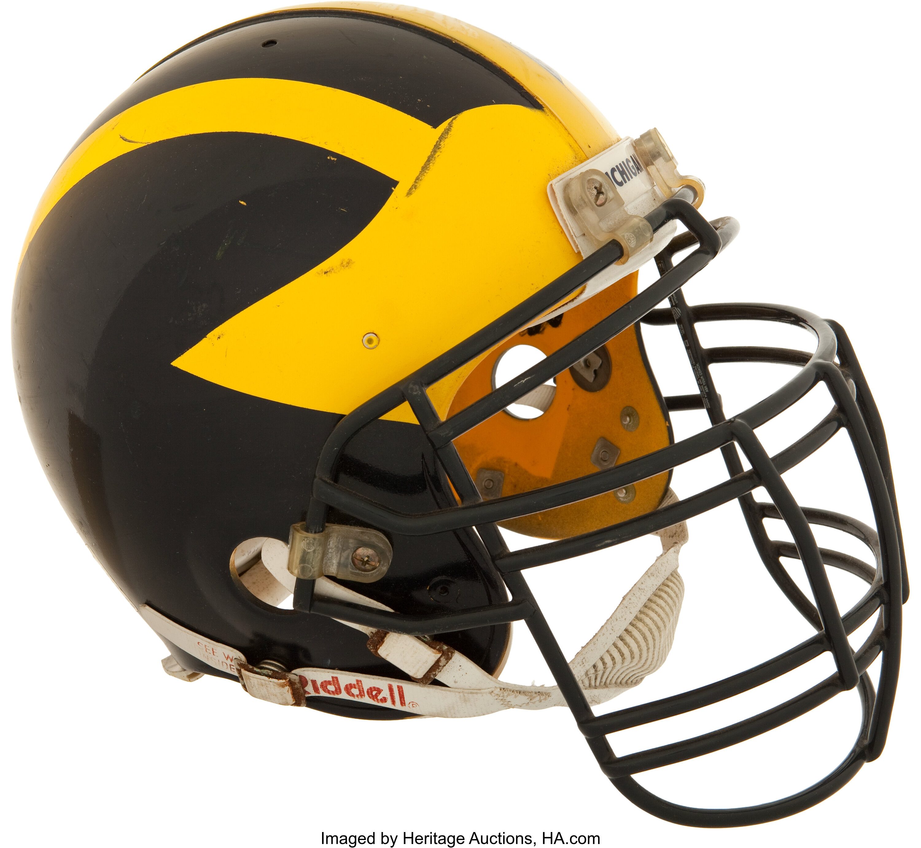 Lot Detail - 1980's circa Case Western Reserve Spartans Game Worn Football  Helmet (MEARS LOA)