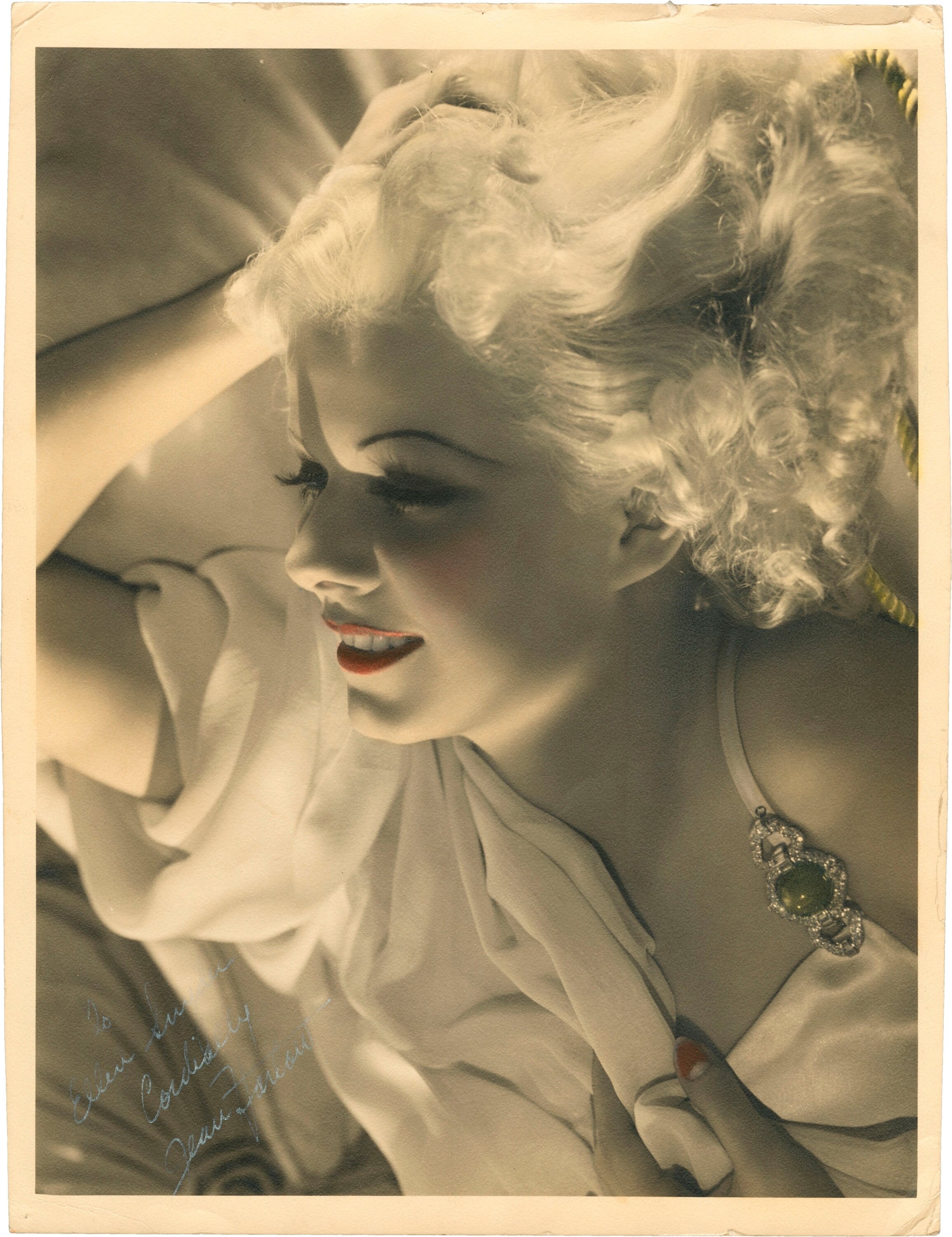 Jean Harlow By George Hurrell Mgm 1930s Mother Harlow Signed Lot 83191 Heritage Auctions 