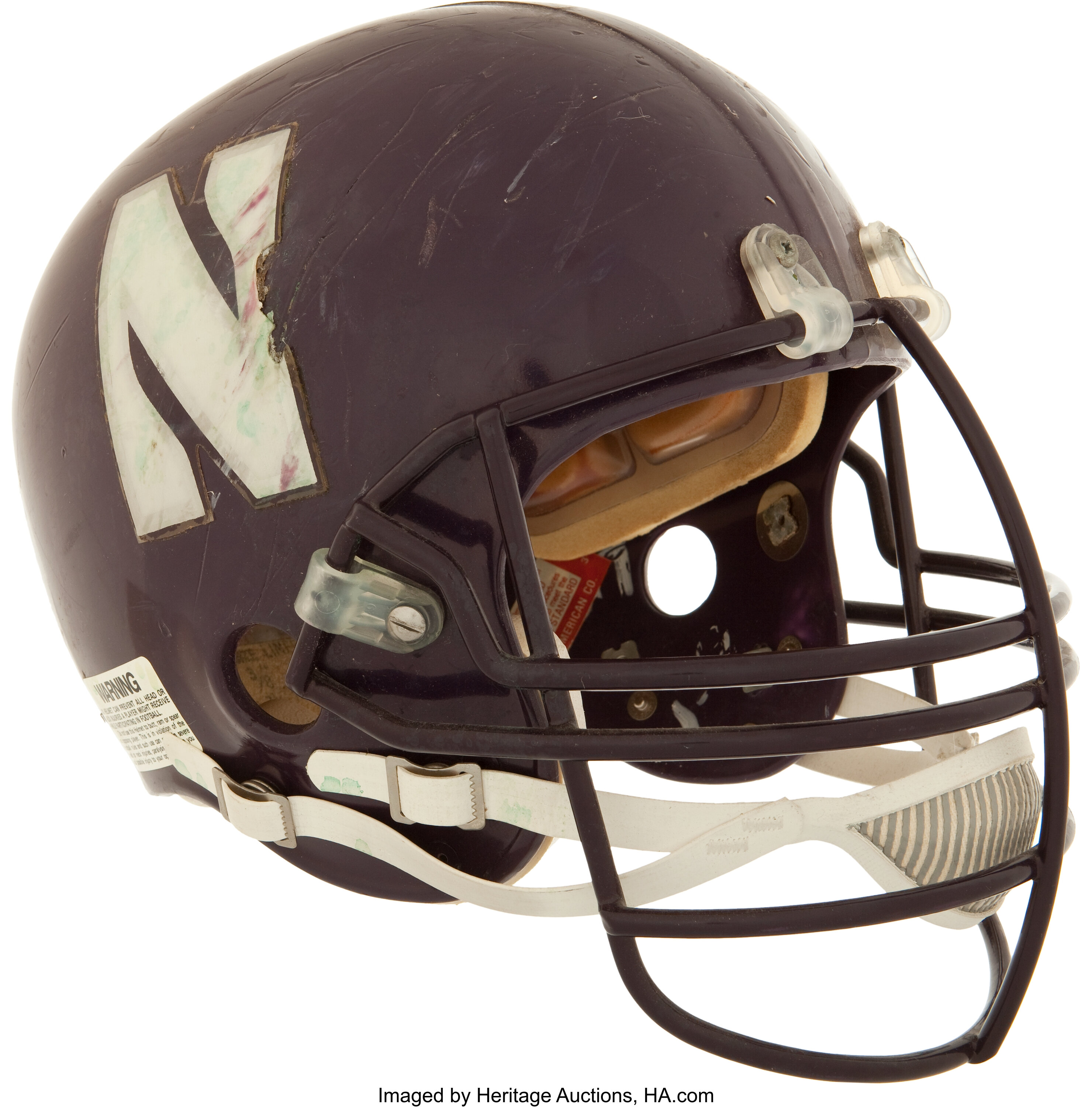 Northwestern football hot sale helmet