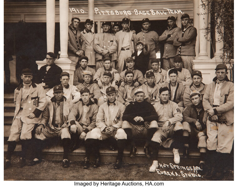 1925 PITTSBURGH PIRATES WORLD SERIES CHAMPIONS 8X10 TEAM PHOTO FORBES FIELD