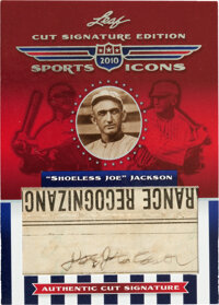 Sold At Auction: “Shoeless” Joe Jackson Hand Signed By, 55% OFF