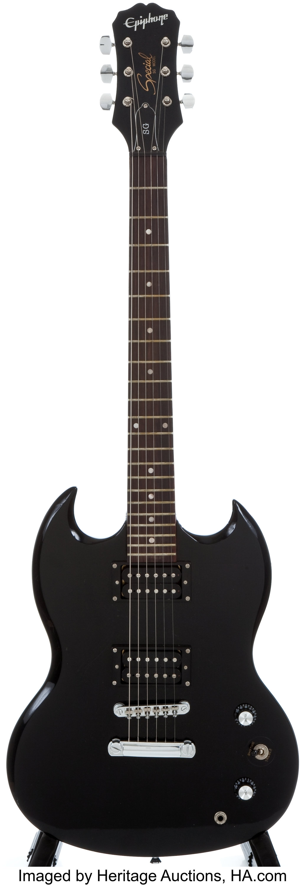 Epiphone SG Special Black Solid Body Electric Guitar, Serial