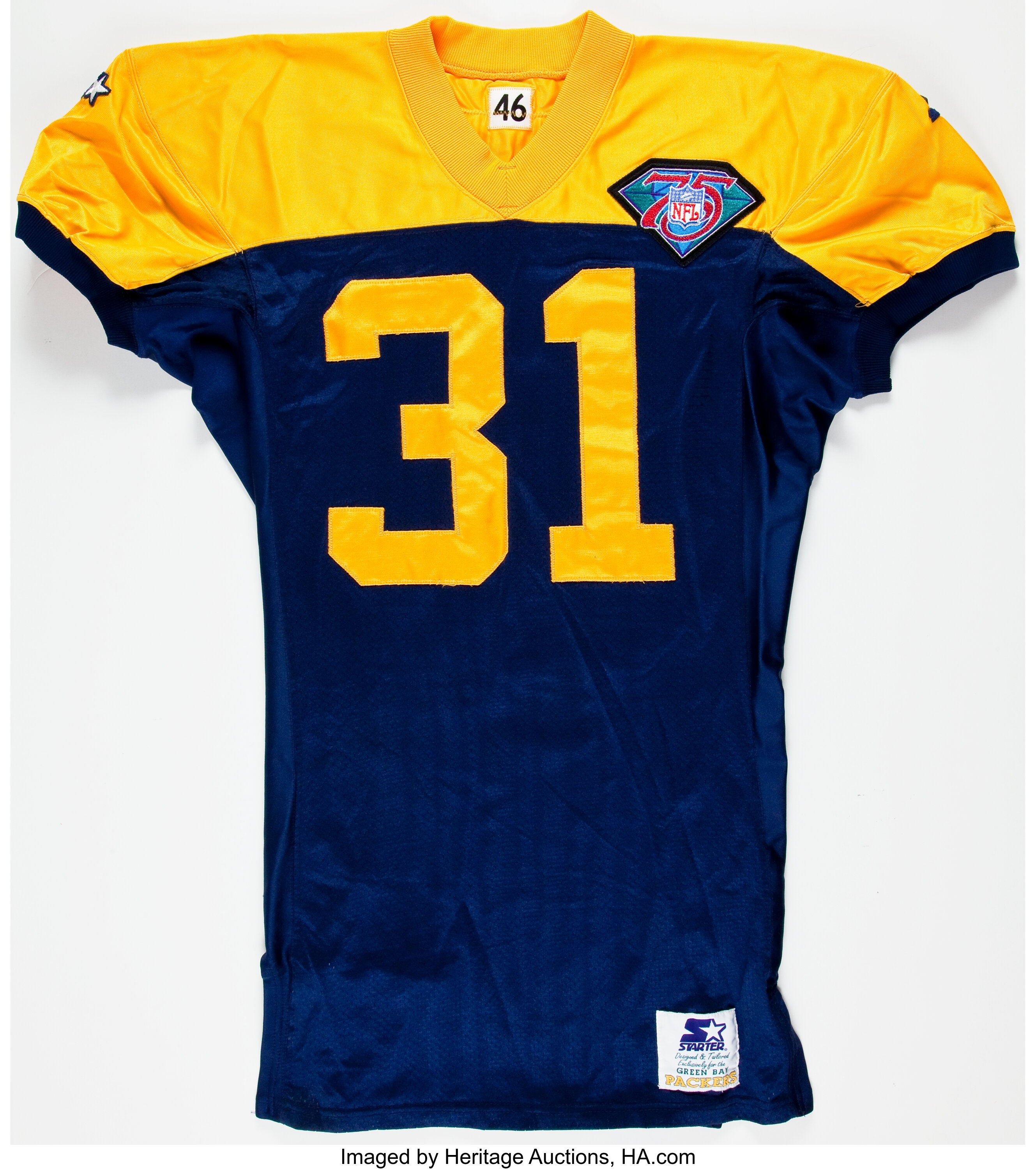 Green Bay Packers NFL Jersey - Vintage Custom Throwback Jerseys