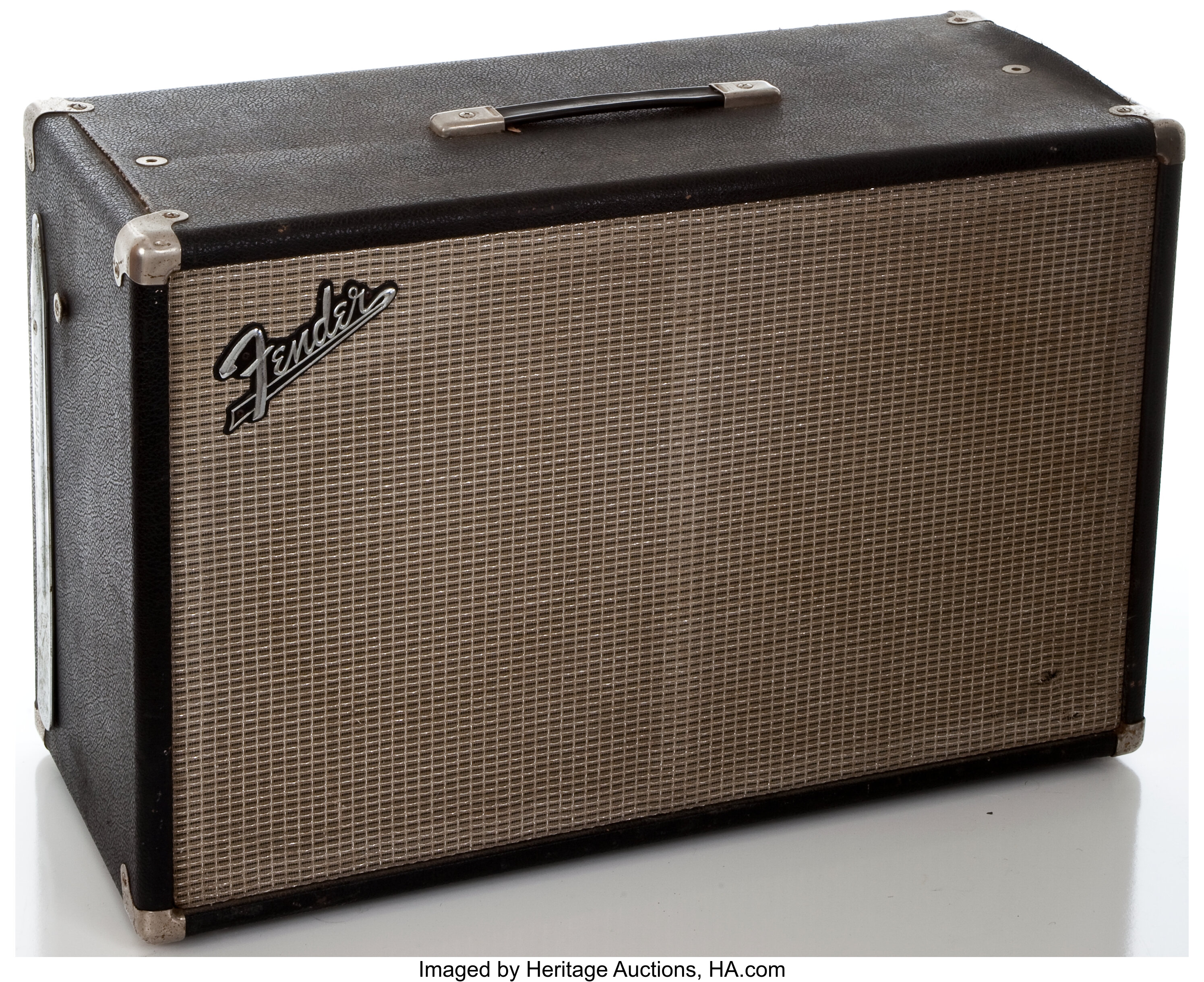 1960 S Fender Bandmaster Blackface Guitar Speaker Cabinet