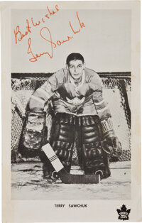 Terry Sawchuk  PSA AutographFacts℠