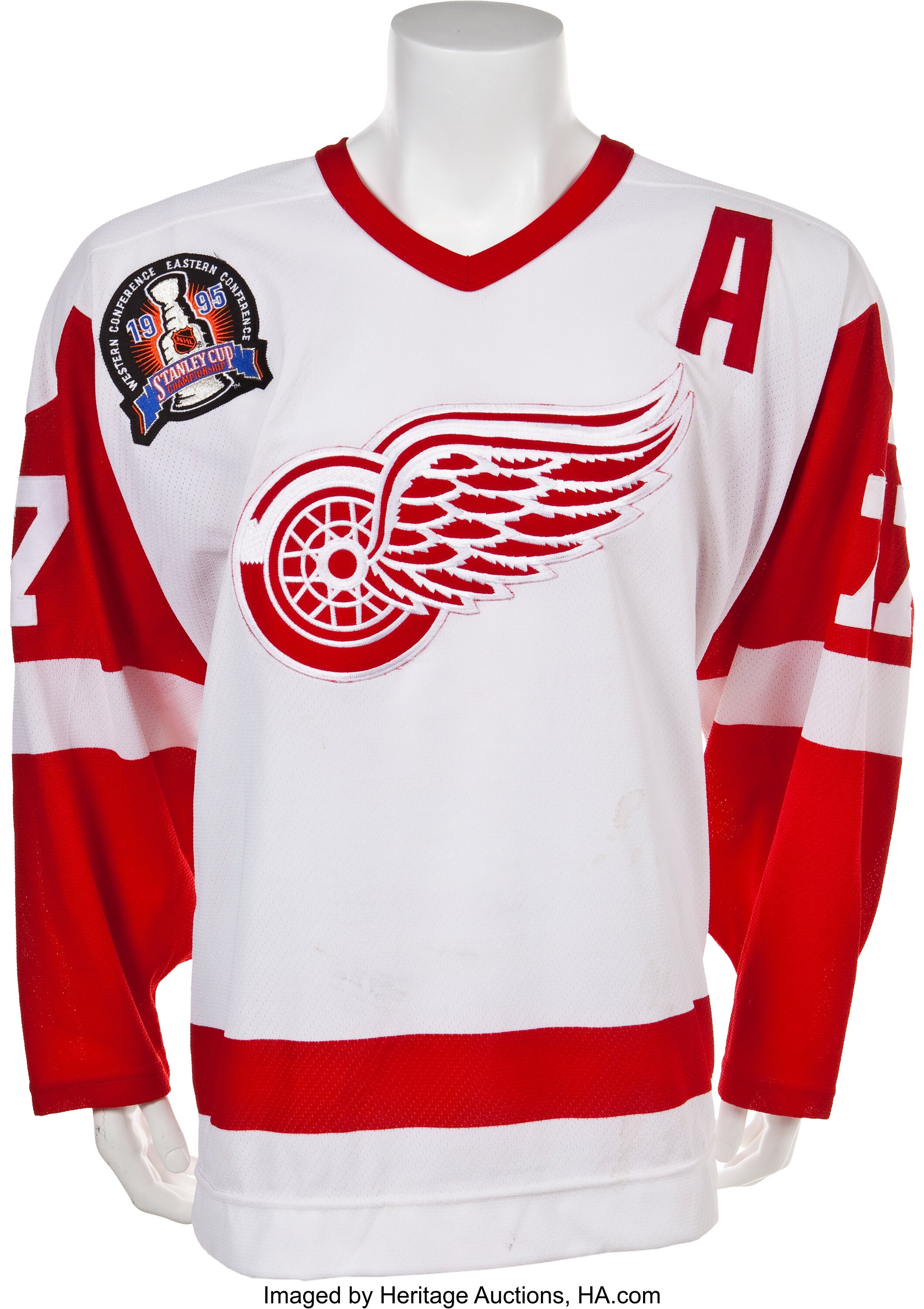Sold at Auction: Paul Coffey Signed Detroit Red Wings XL jersey
