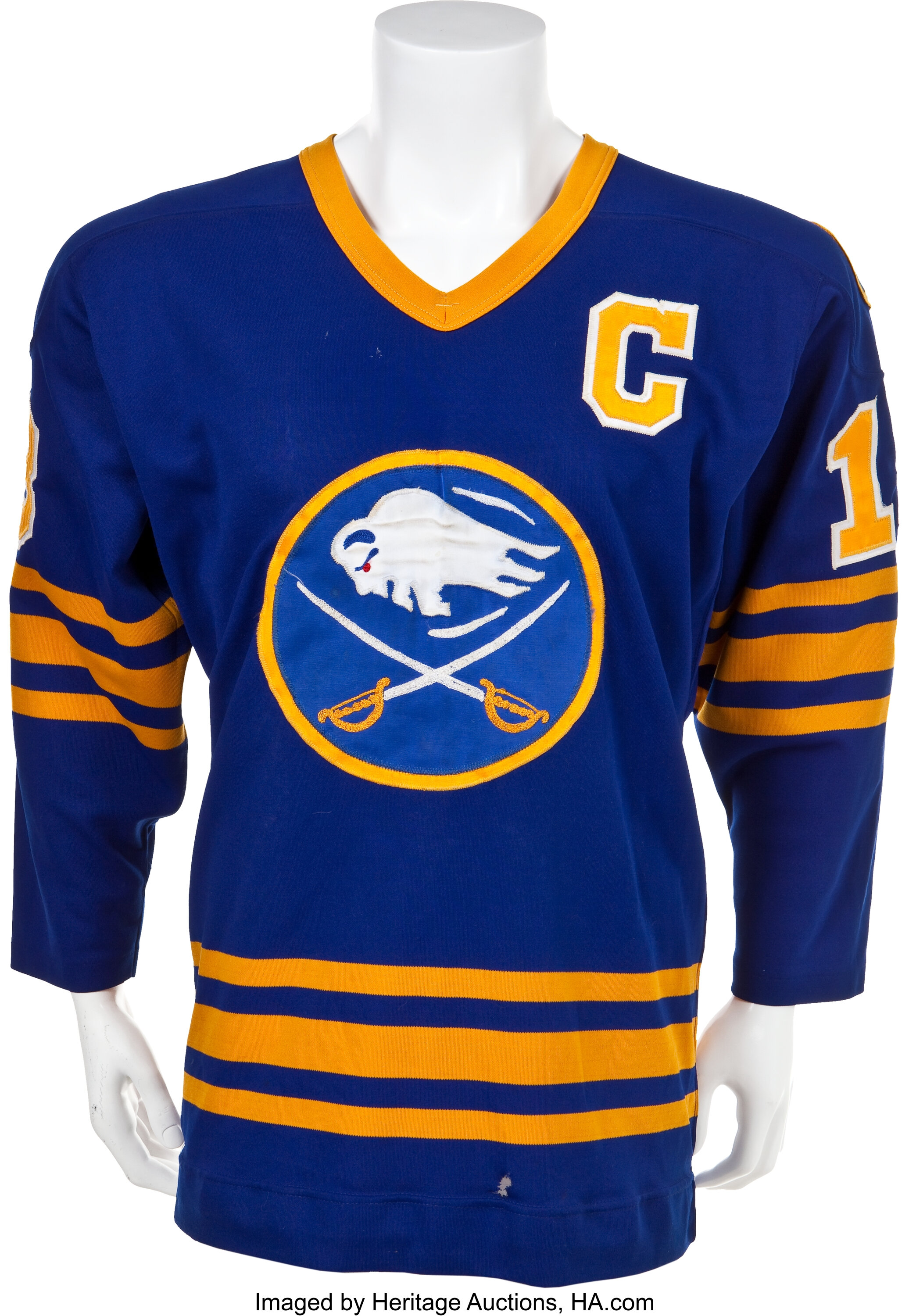 1980-81 Danny Gare Game Worn Buffalo Sabres Jersey. Hockey