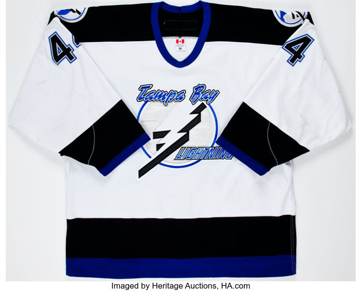 Tampa bay lightning jersey hot sale auction