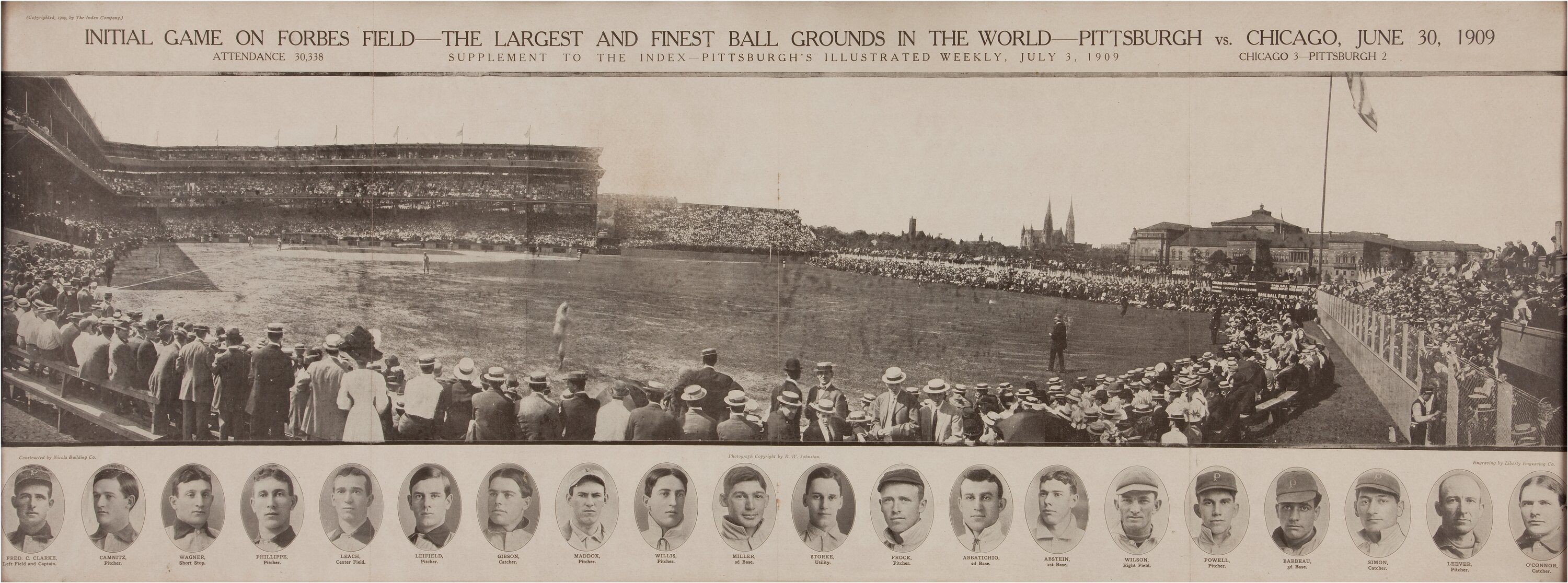 Lot Detail - 1925 PITTSBURGH PIRATES WORLD CHAMPIONS PANORAMIC