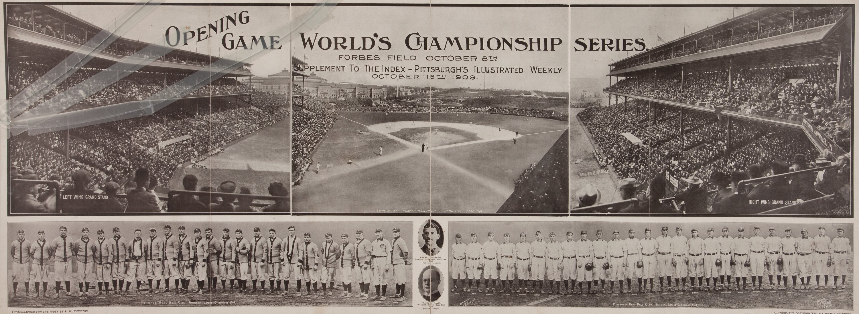 Lot Detail - 1925 PITTSBURGH PIRATES WORLD CHAMPIONS PANORAMIC