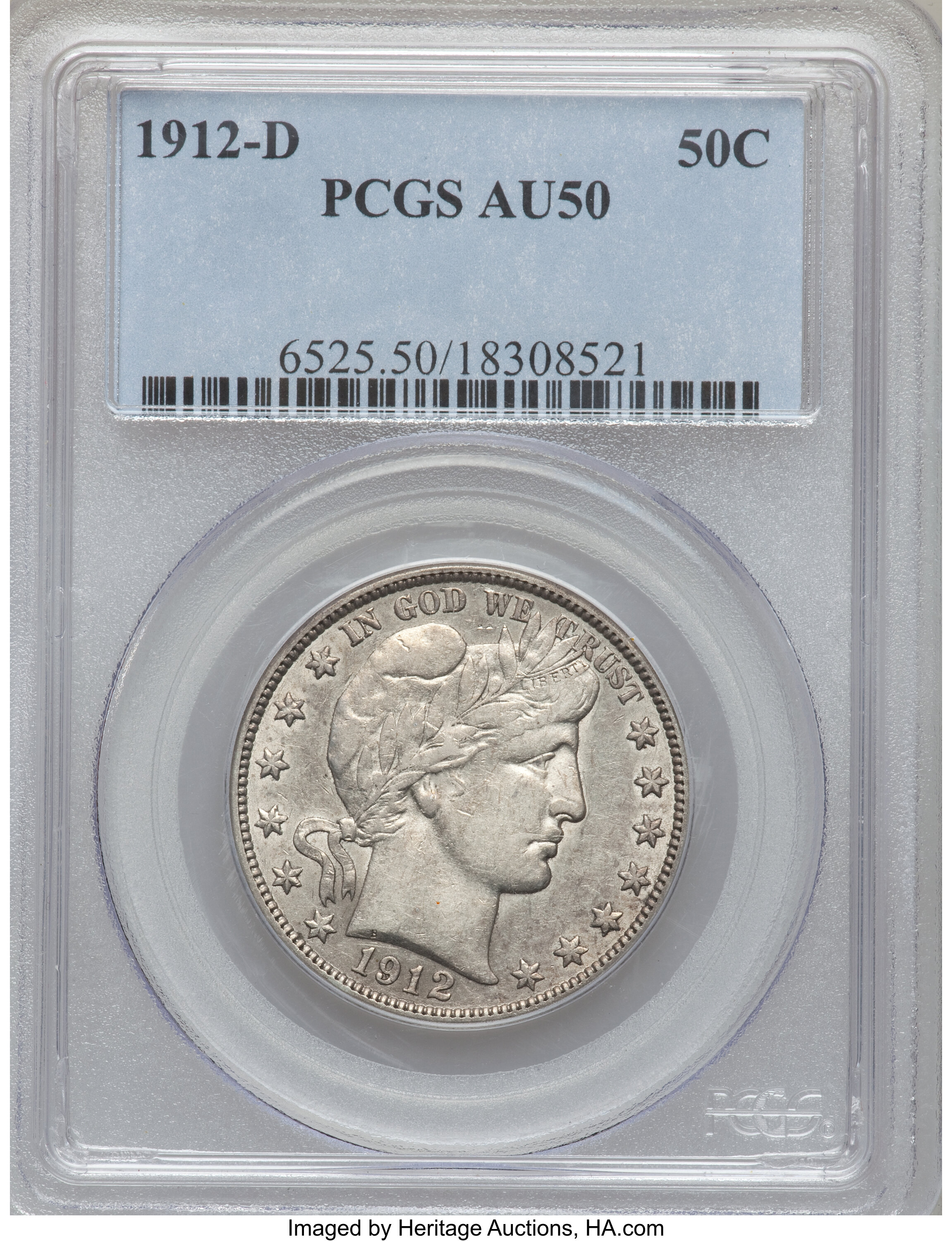 1912 D 50c Au50 Pcgs Pcgs Population 28 451 Ngc Census Lot 8628 Heritage Auctions