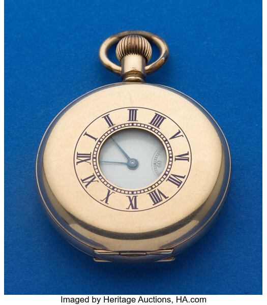 Size 16 pocket watch on sale case