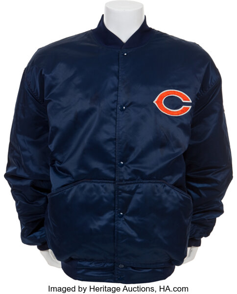 1980's Mike Singletary Game Worn, Signed Chicago Bears Sideline