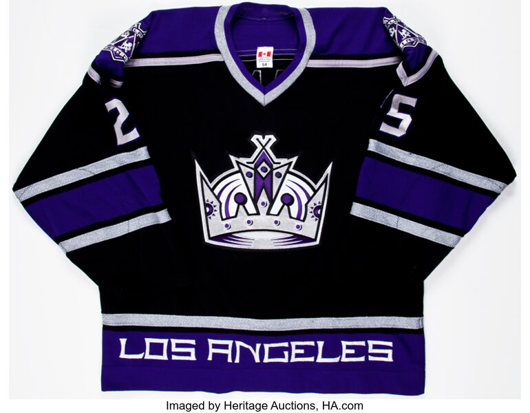 Los Angeles Kings Heritage Concepts team logo Hockey Jersey • Kybershop