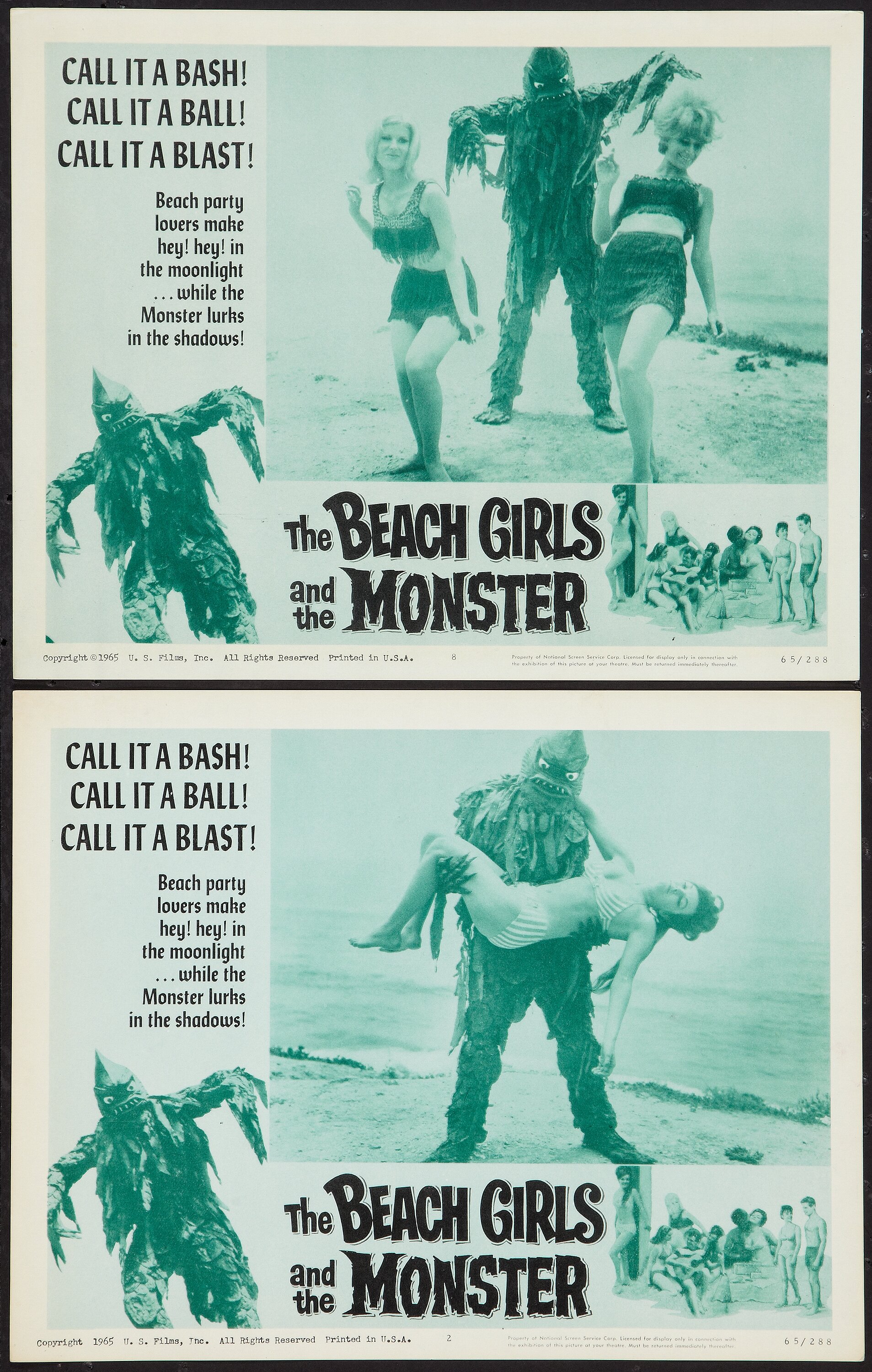 girl vs monster poster