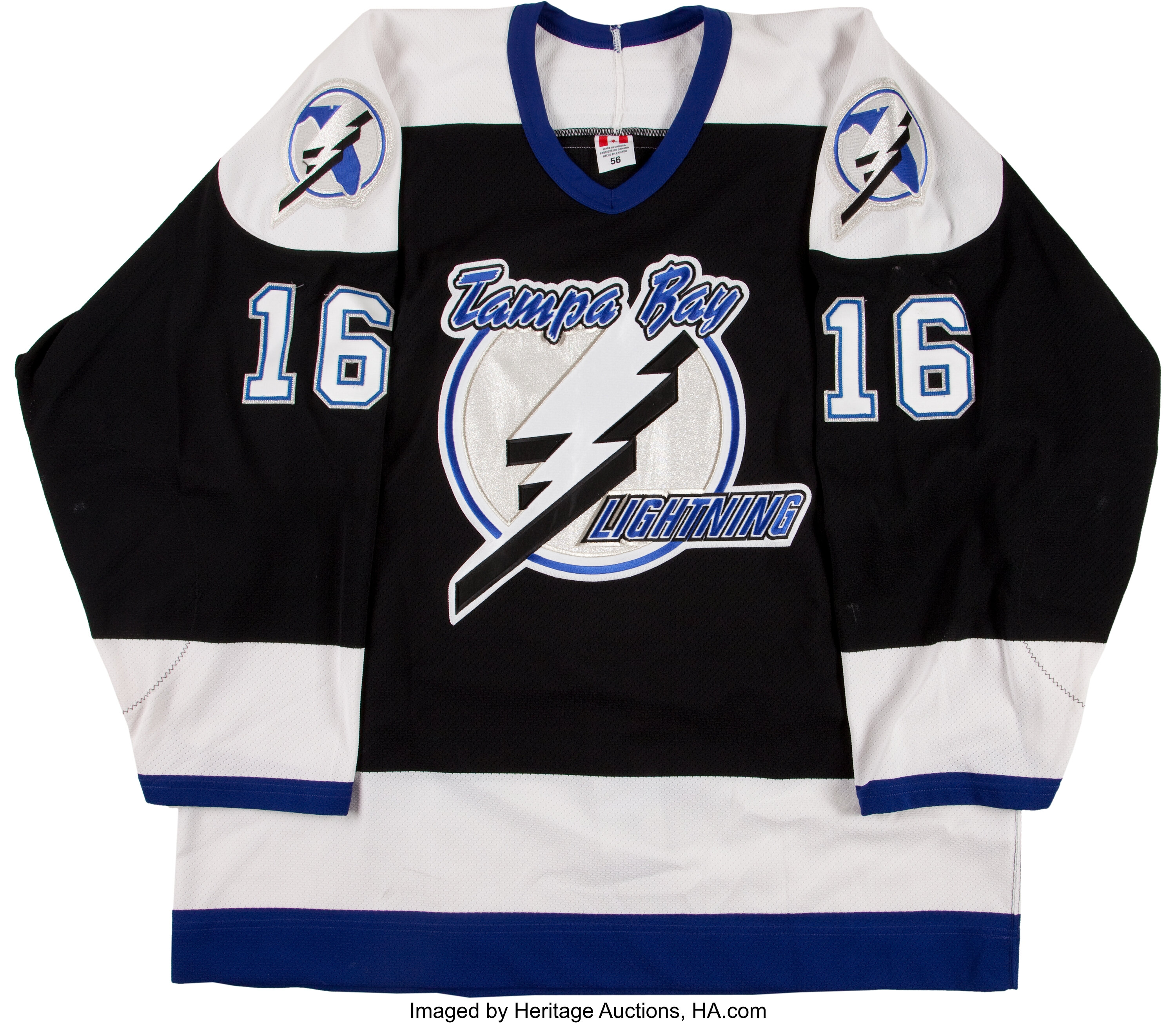 2002-03 Alexander Svitov Game Worn Tampa Bay Lightning Jersey. , Lot  #43183