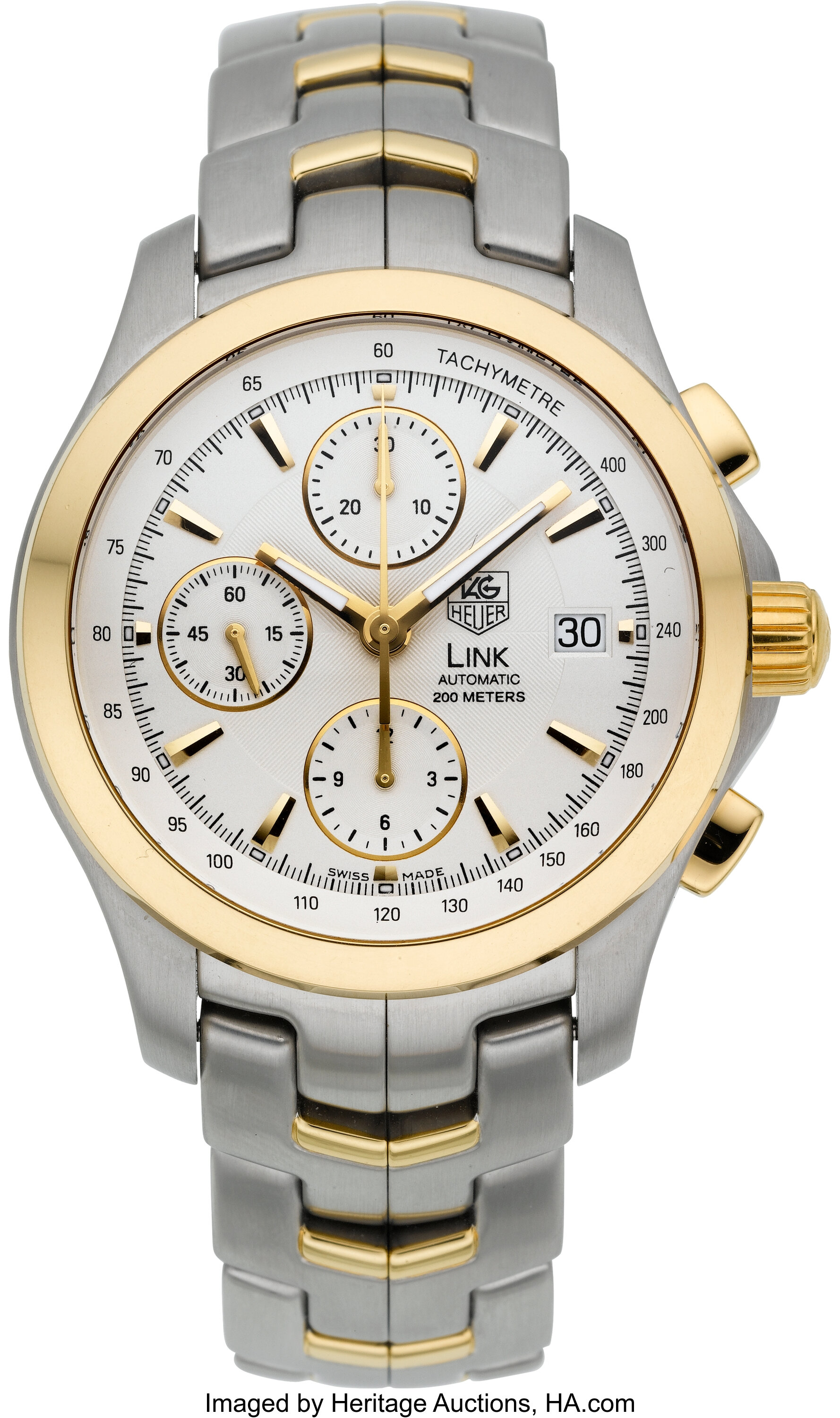 Tag heuer 2025 link gold