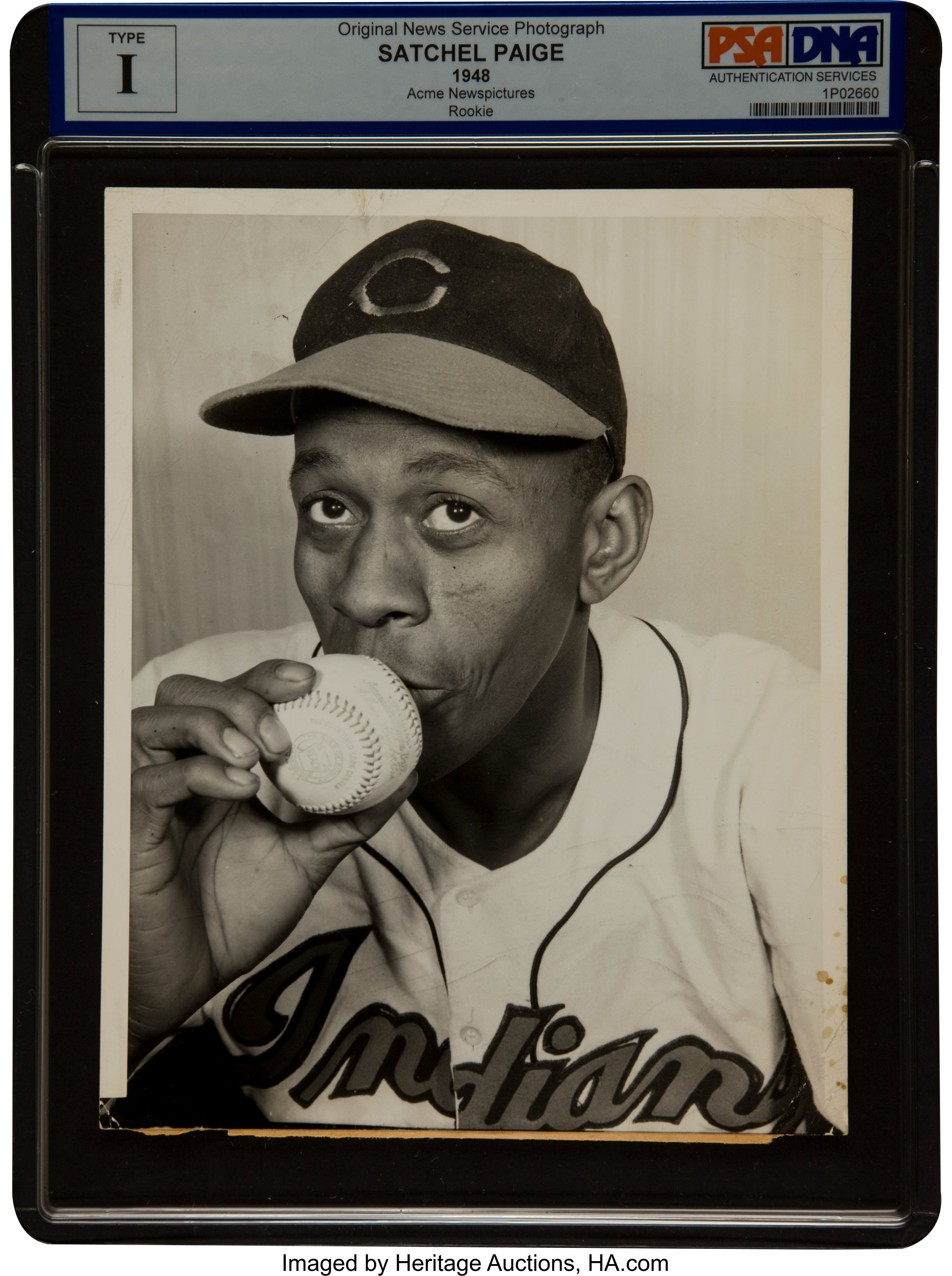 SATCHEL PAIGE PHOTOGRAPH