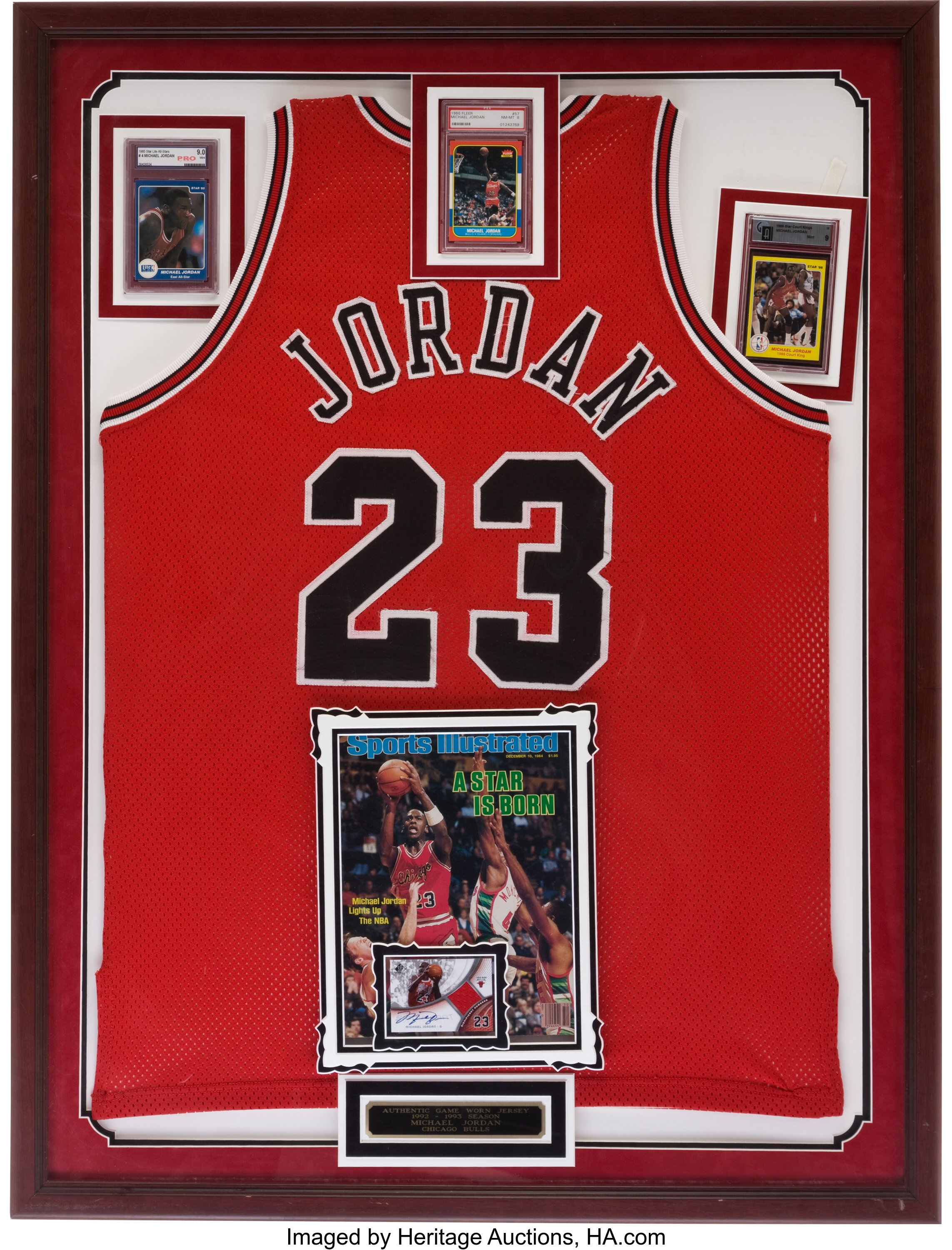 Game Used Jersey Michael Jordan Cards - Michael Jordan Cards