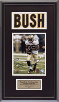 REGGIE BUSH 8X10 PHOTO NEW ORLEANS SAINTS PICTURE NFL FOOTBALL CLOSE ACTION