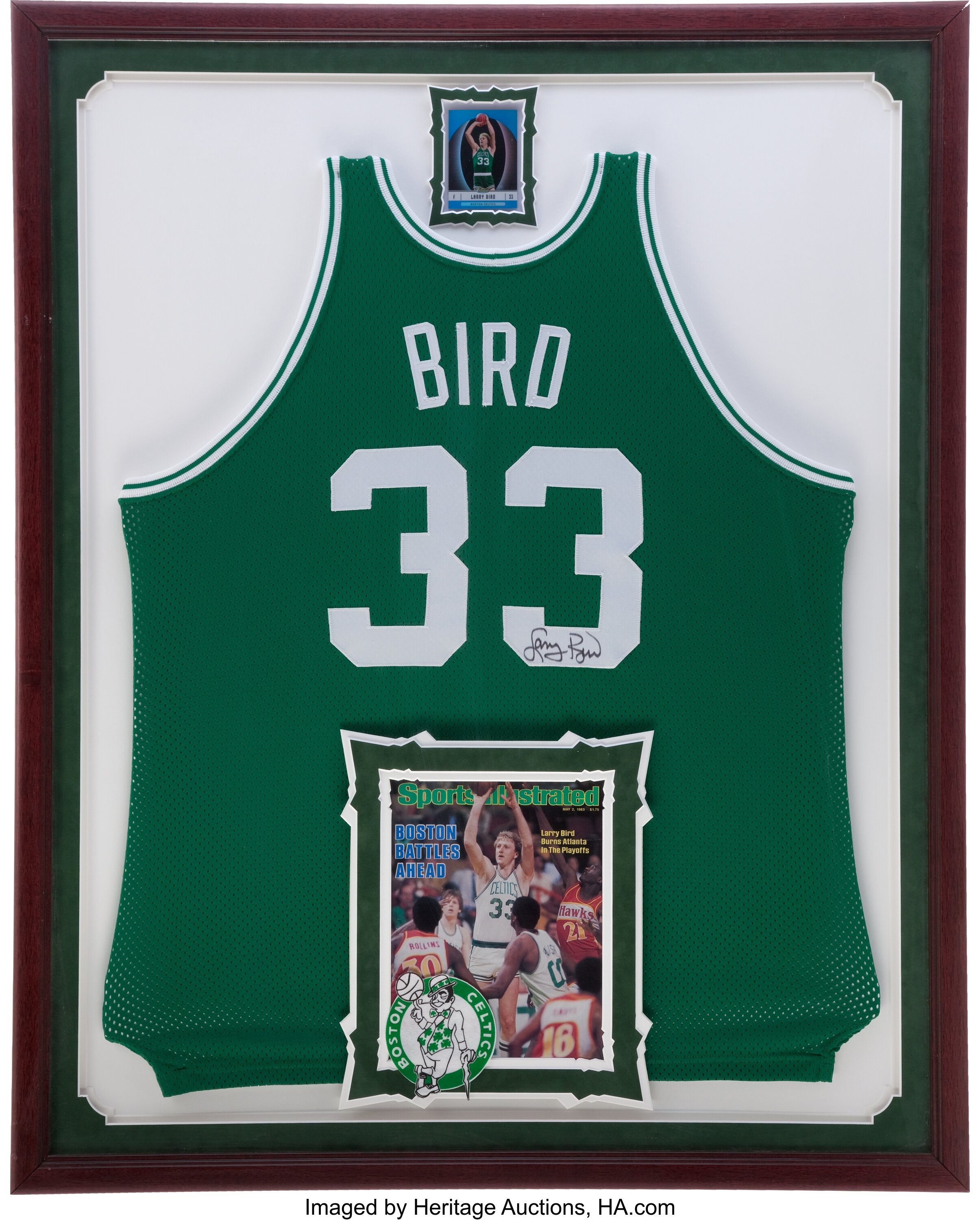 Larry Bird - Jersey Signed  HistoryForSale Item 276051