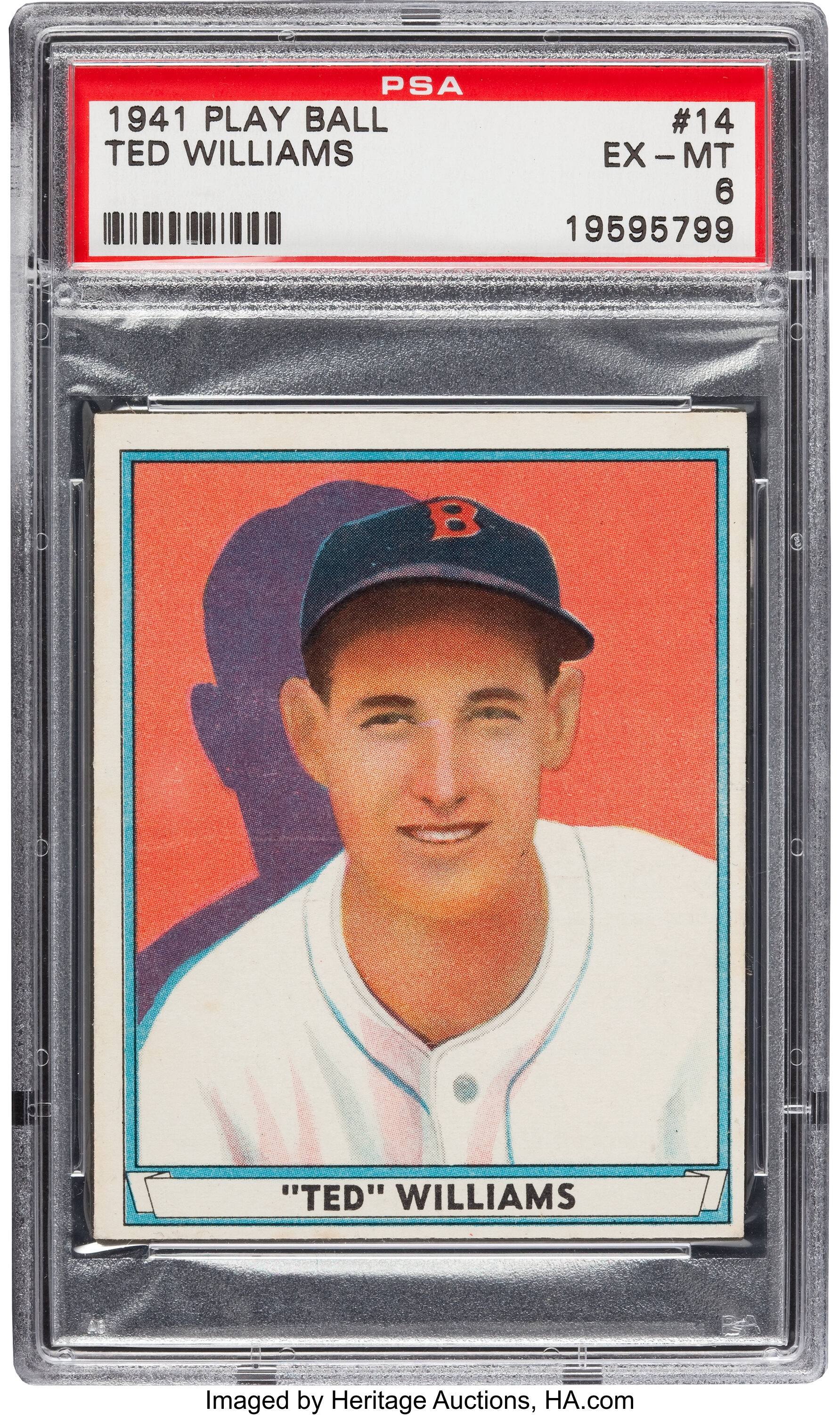 1941 Play Ball Ted Williams