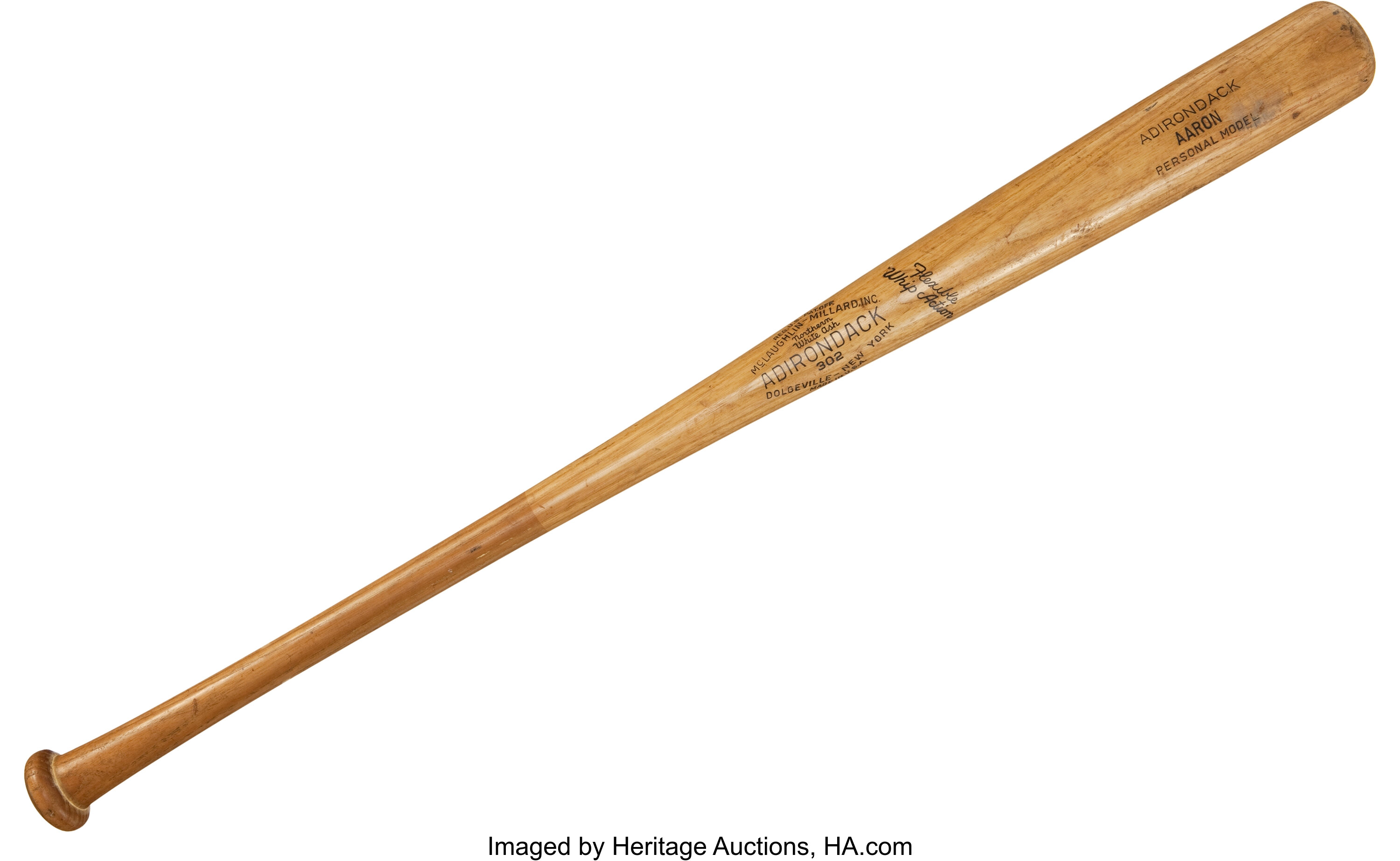 henry aaron baseball bat